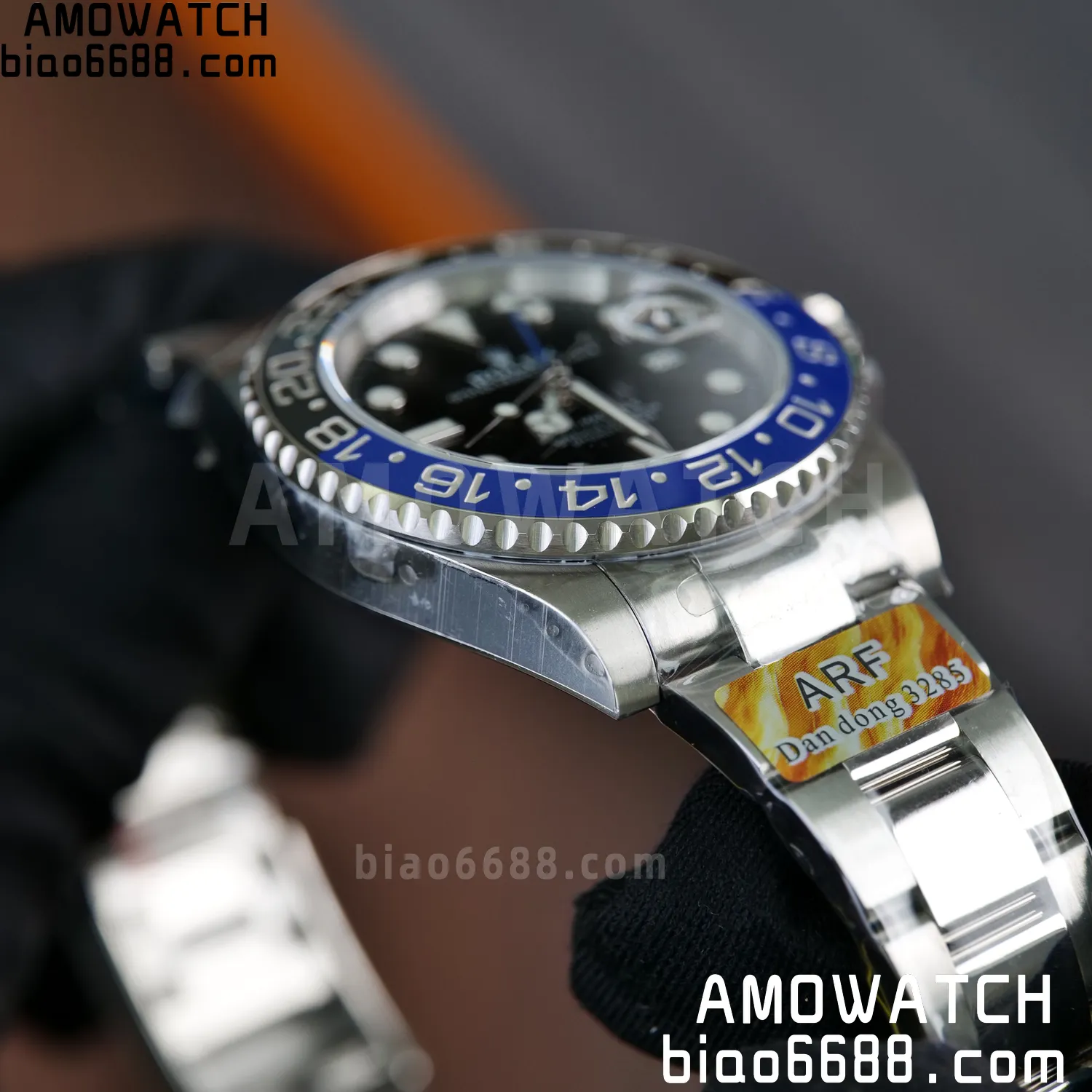 Rolex GMT-Master II 126710 BLRO Blue/Black Ceramic ARF Factory 1:1 Best Edition on Oyster Bracelet DD3285 V2 71 b8137476752c24f AMO Watch