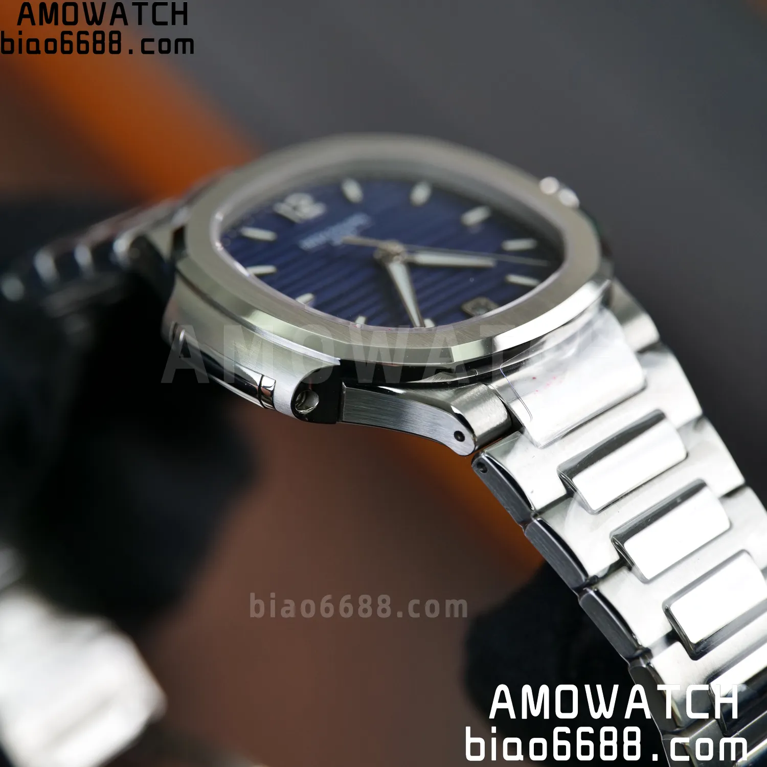 PP Nautilus 7118 Ladies DDF 1:1 Best Edition Blue Dial on SS Bracelet A324 Super Clone 67 bb38fb7e60ce8aa AMO Watch