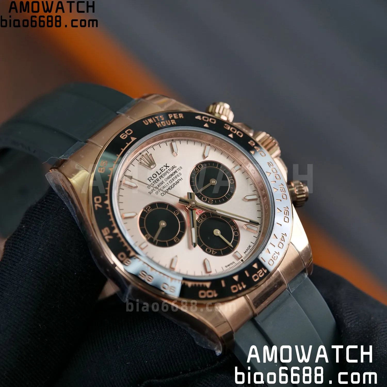 Rolex Daytona 126515 RG UFO 1:1 Best Edition RG Dial on Oysterflex Strap UF4131 (Free Sprung) 69 bc0624fbdb77269 阿默表行AmoWatch