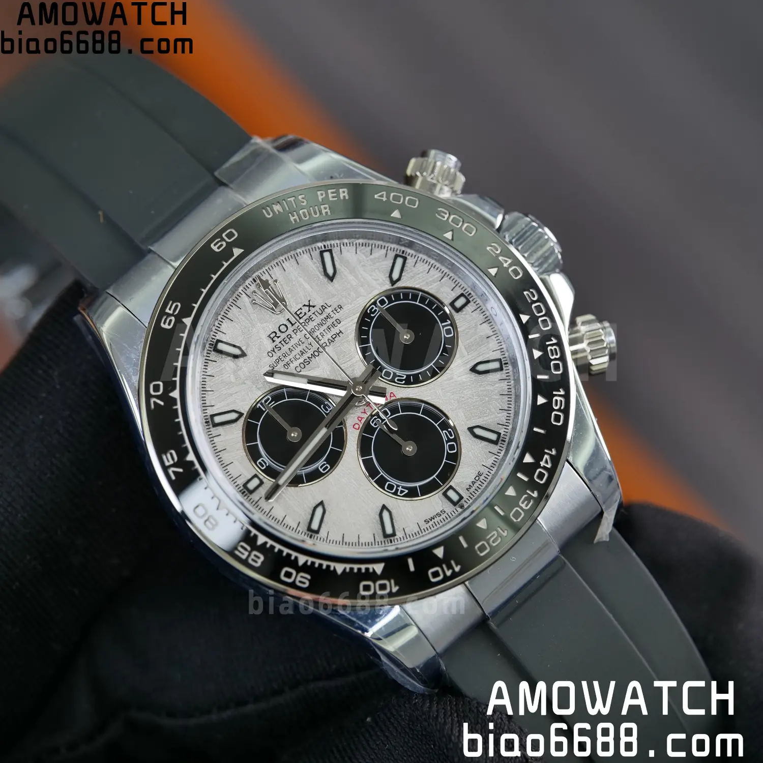 Rolex Daytona 126519 SS UFO 1:1 Best Edition Meteorite Dial on Oysterflex Strap UF4131 (Free Sprung) 73 d7dce45e9f9bf05 阿默表行AmoWatch