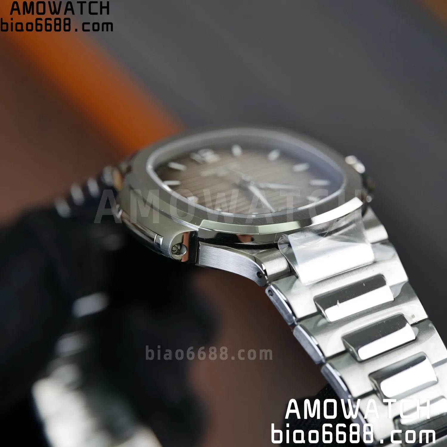 PP Nautilus 7118 Ladies DDF 1:1 Best Edition Gray Dial on SS Bracelet A324 Super Clone 67 eb4b505e00656c4 AMO Watch