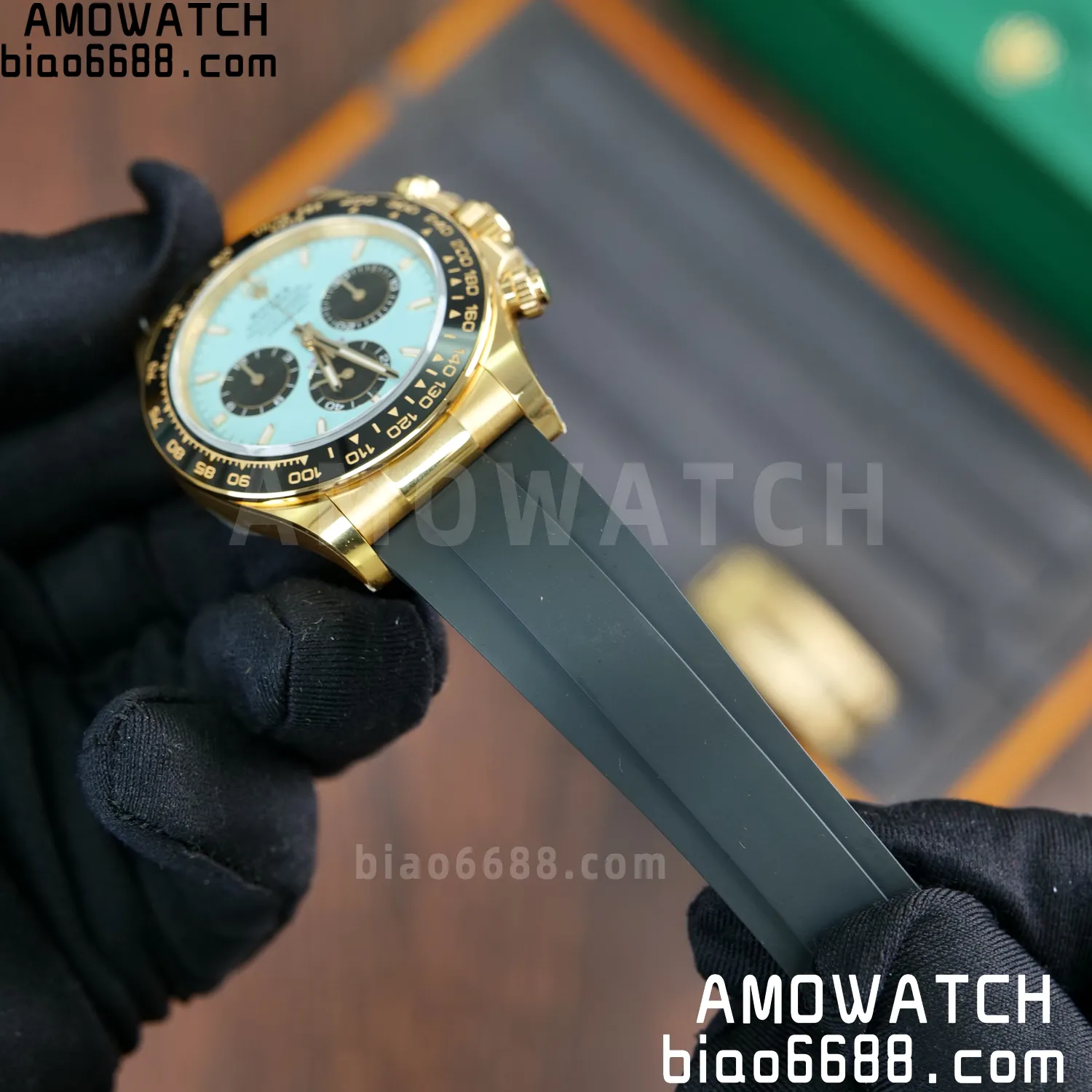 Rolex Daytona 126518 YG ARF 1:1 Best Edition Tiffany Stick Dial on Oysterflex Strap DD4131 V2 (Weighted) 160g 64 ec95bc714e406ab 阿默表行AmoWatch