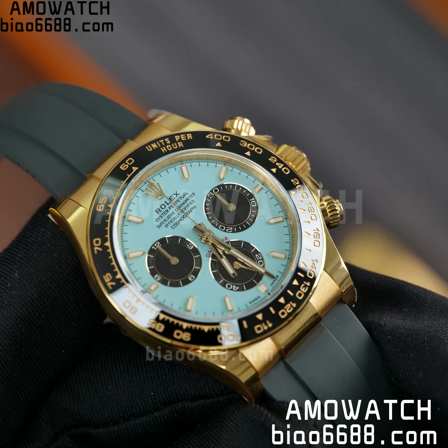 Rolex Daytona 126518 YG ARF 1:1 Best Edition Tiffany Stick Dial on Oysterflex Strap DD4131 V2 (Weighted) 160g 71 f1e753603bdf0e8 阿默表行AmoWatch