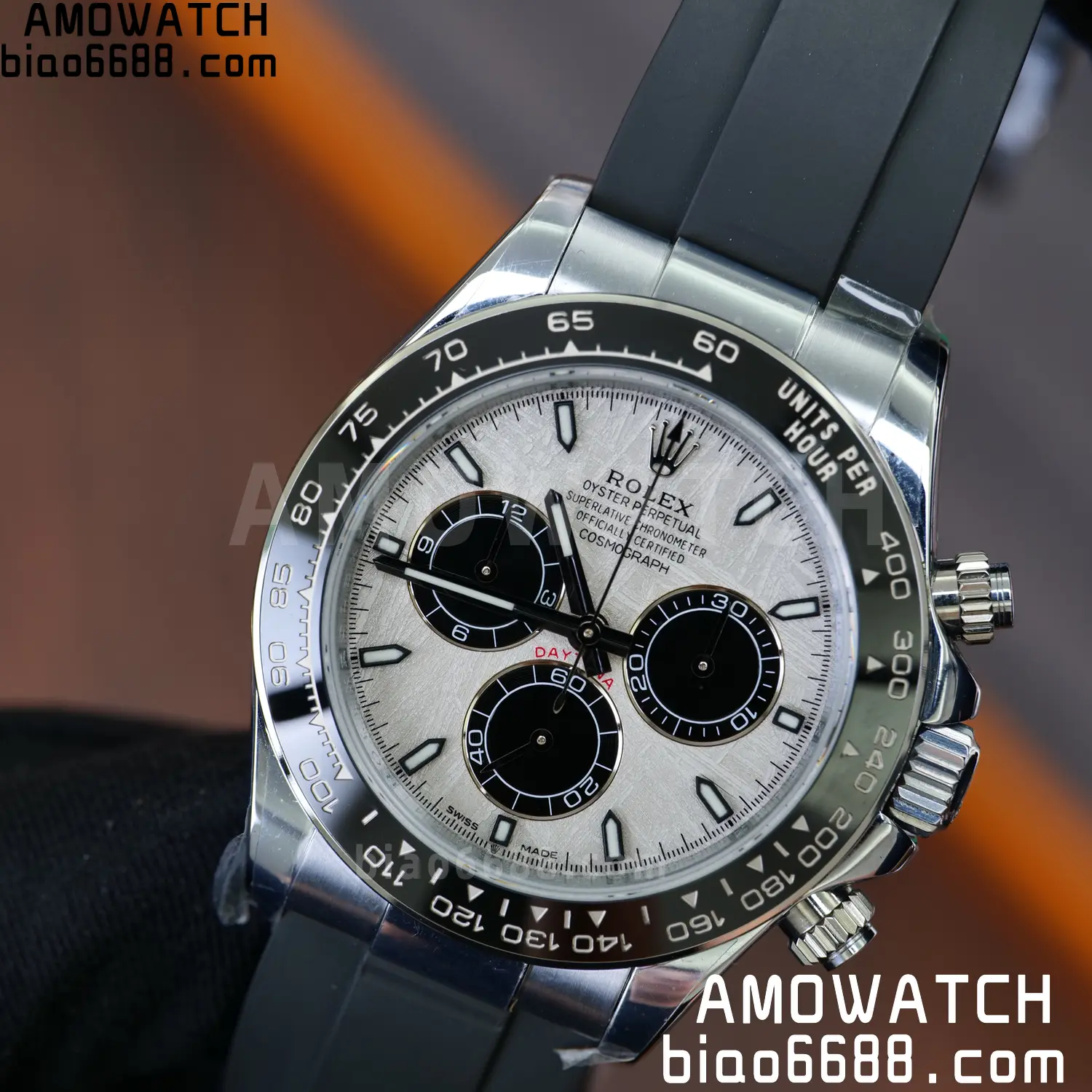 Rolex Daytona 126519 SS UFO 1:1 Best Edition Meteorite Dial on Oysterflex Strap UF4131 (Free Sprung) 81 f33604fc443ba3a 阿默表行AmoWatch