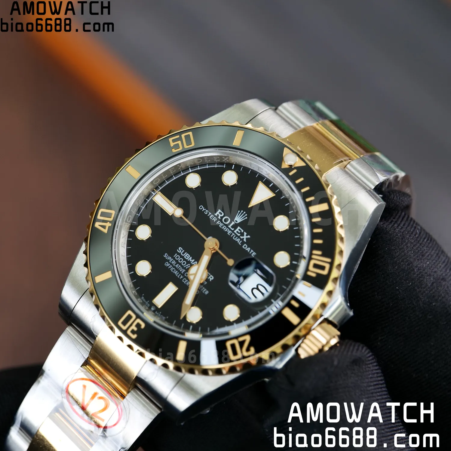 Rolex Submariner 126613 LN SS/YG Black Ceramic 904L Steel VSF 1:1 Best Edition V2 176g 75 f55248e333fba5e AMO Watch
