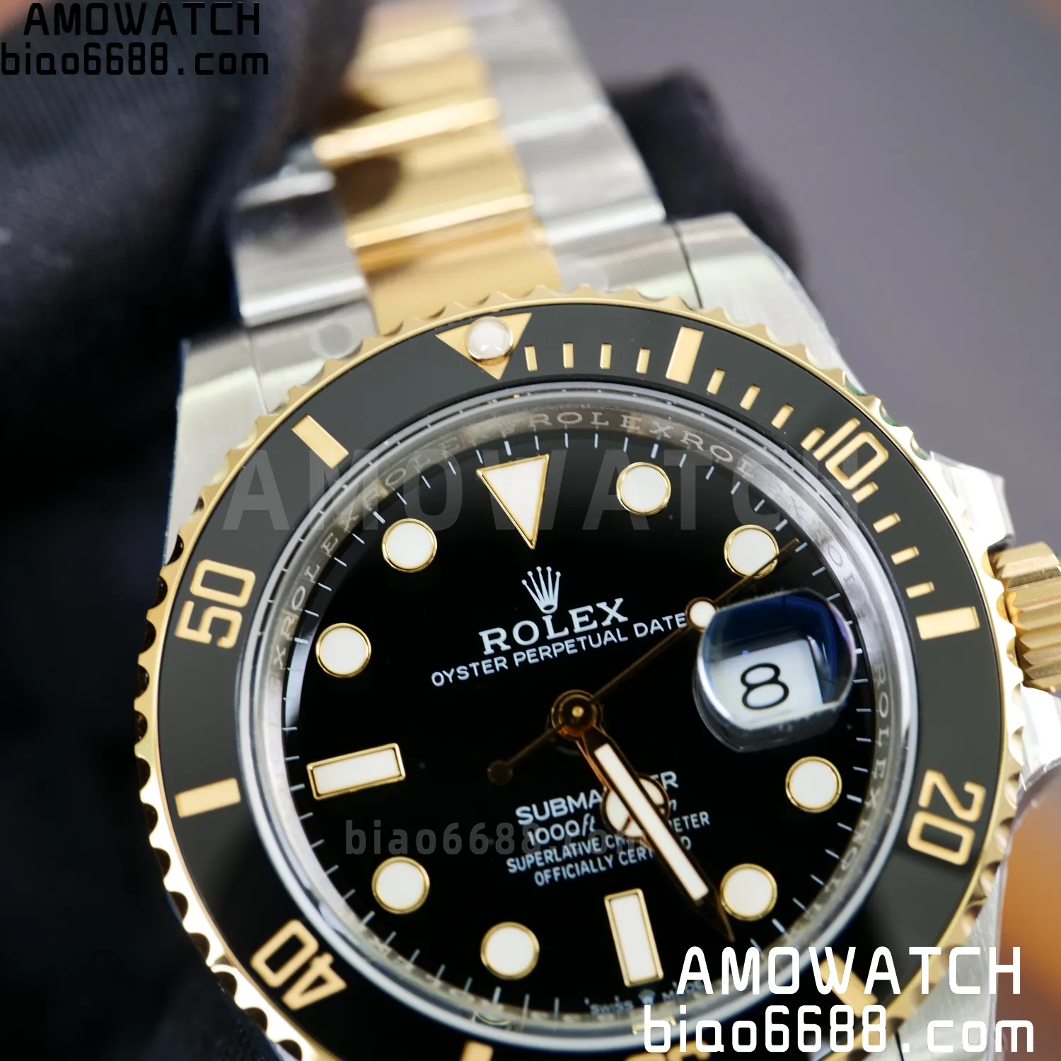 Rolex Submariner 126613 LN SS/YG Black Ceramic 904L Steel VSF 1:1 Best Edition V2 176g 80 fdd93c3f9d14ea9 AMO Watch