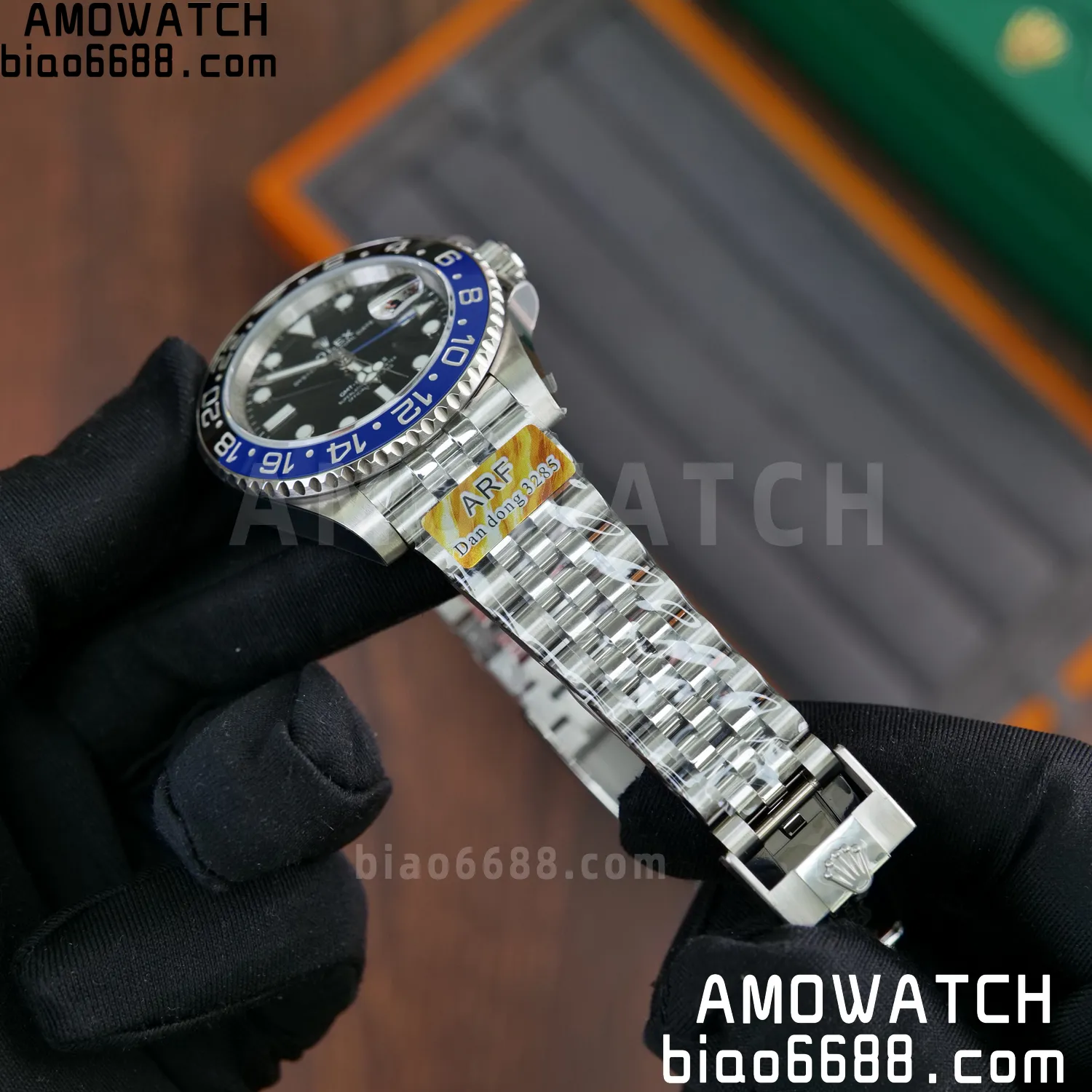 Rolex GMT-Master II 126710 BLRO Blue/Black Ceramic ARF Factory 1:1 Best Edition on Jubilee Bracelet DD3285 V2 64 ff1e9c0a8bc16ee AMO Watch