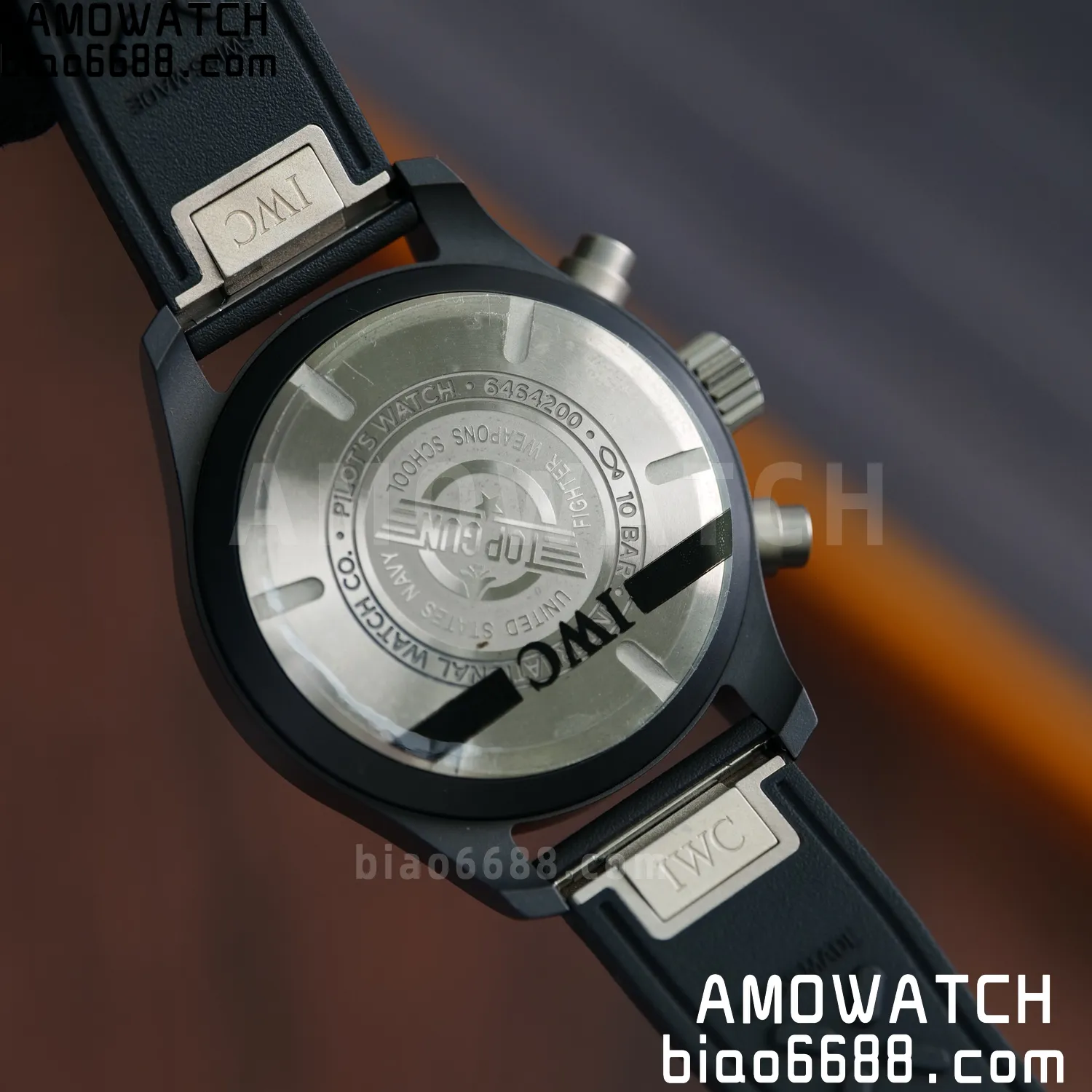 IWC Pilot Chrono IW389401 Black Ceramic APSF 1:1 Best Edition Black Dial SA69385 Super Clone 69 03f19171f380353 AMO Watch