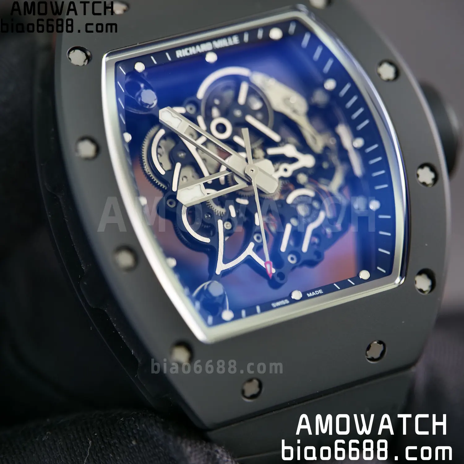 Richard Mille RM055 Black Ceramic ZF 1:1 Best Edition RMUL2 Super Clone V3 104 12fa5f89b2f1347 阿默表行AmoWatch