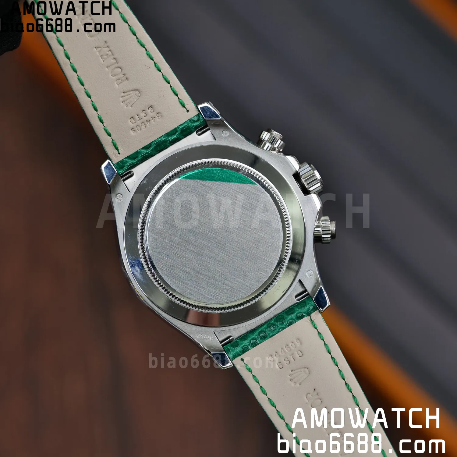 Rolex Daytona 116519 PPM Factory 1:1 Best Edition Green Roman Dial on Leather Strap 4130 88 131b4d2c68e415d 阿默表行AmoWatch