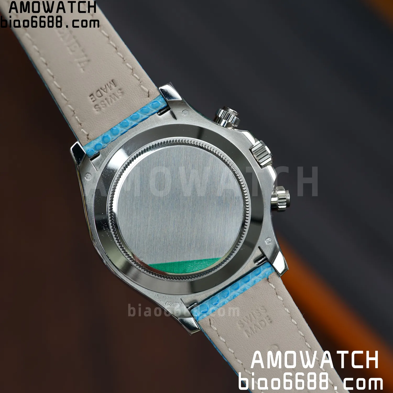 Rolex Daytona 116519 PPM Factory 1:1 Best Edition Tiffany Roman Dial on Leather Strap 4130 81 1d8a8f56ed0ccaa 阿默表行AmoWatch
