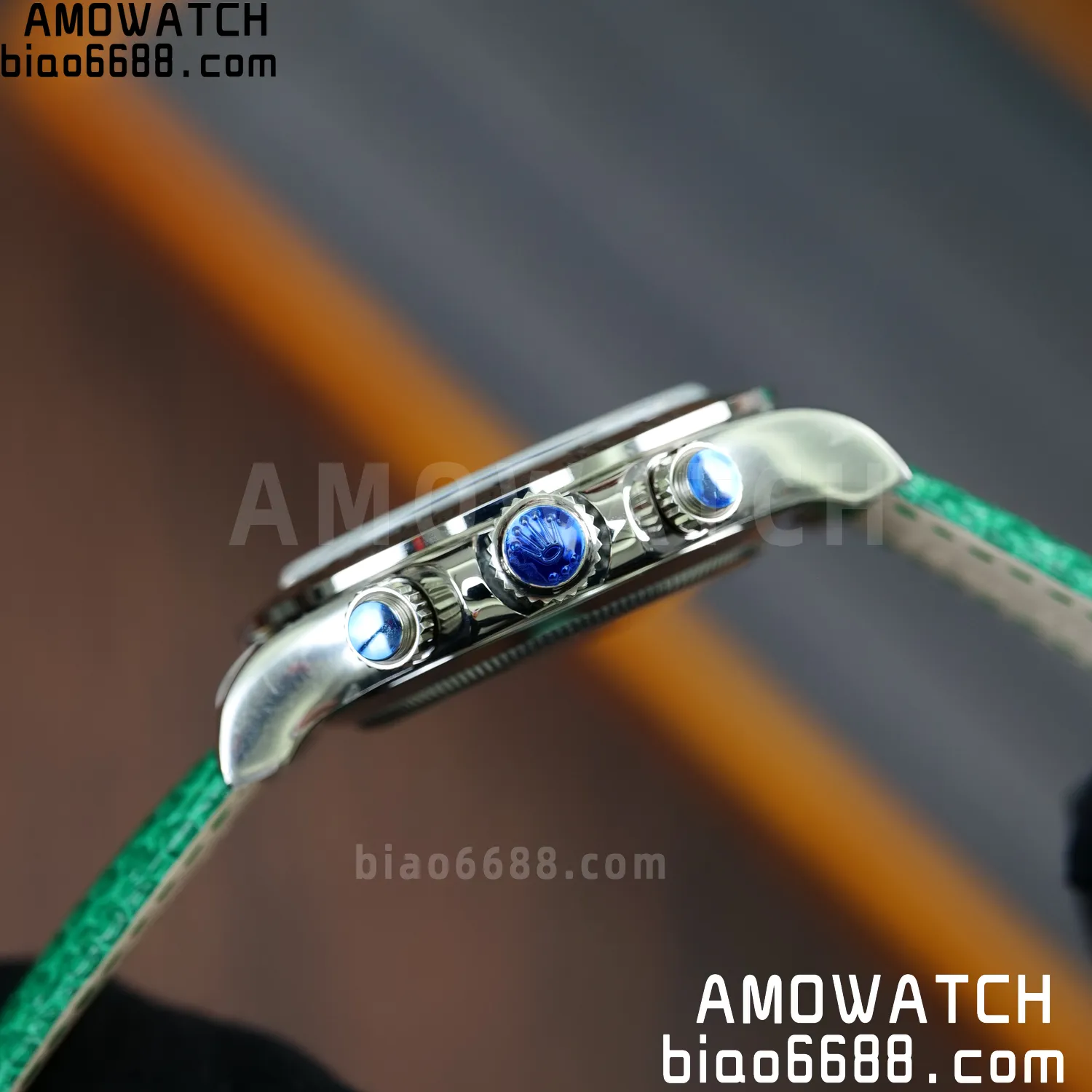 Rolex Daytona 116519 PPM Factory 1:1 Best Edition Green Roman Dial on Leather Strap 4130 77 2d950461eeb2343 阿默表行AmoWatch