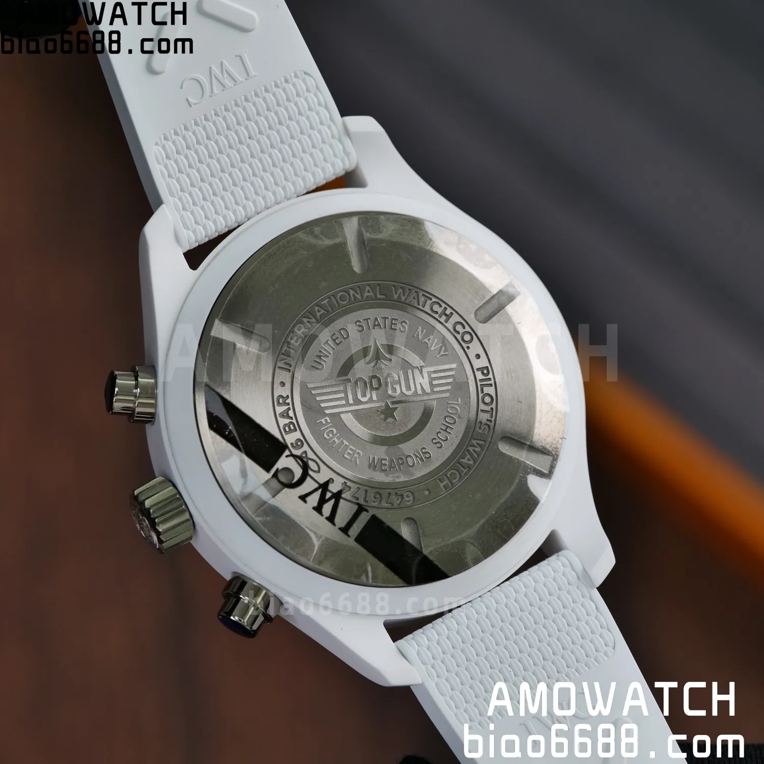 IWC Pilot Chrono IW389105 White Ceramic APSF 1:1 Best Edition Black Dial SA69385 Super Clone 67 2f032100b2e9371 AMO Watch