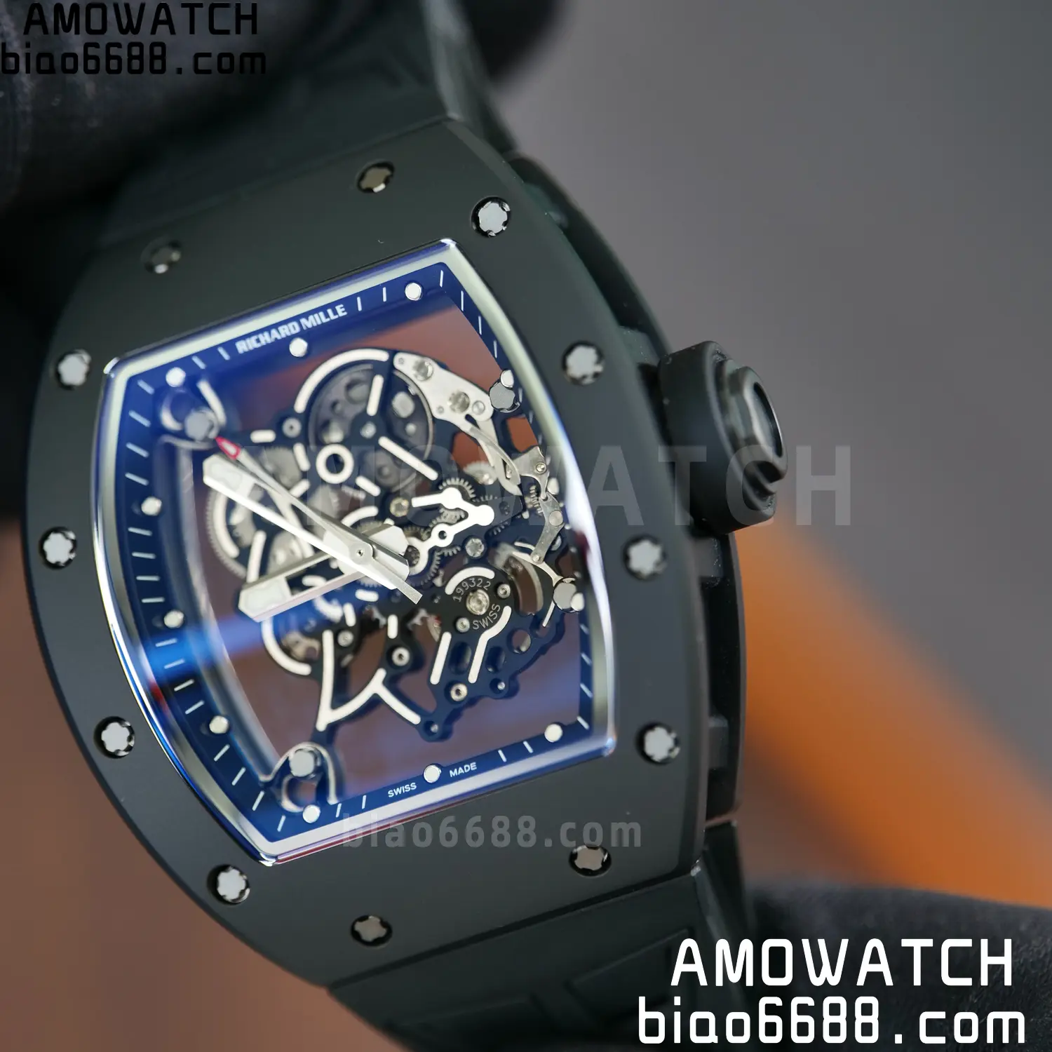 Richard Mille RM055 Black Ceramic ZF 1:1 Best Edition RMUL2 Super Clone V3 97 2f6fadd550e9cdb 阿默表行AmoWatch