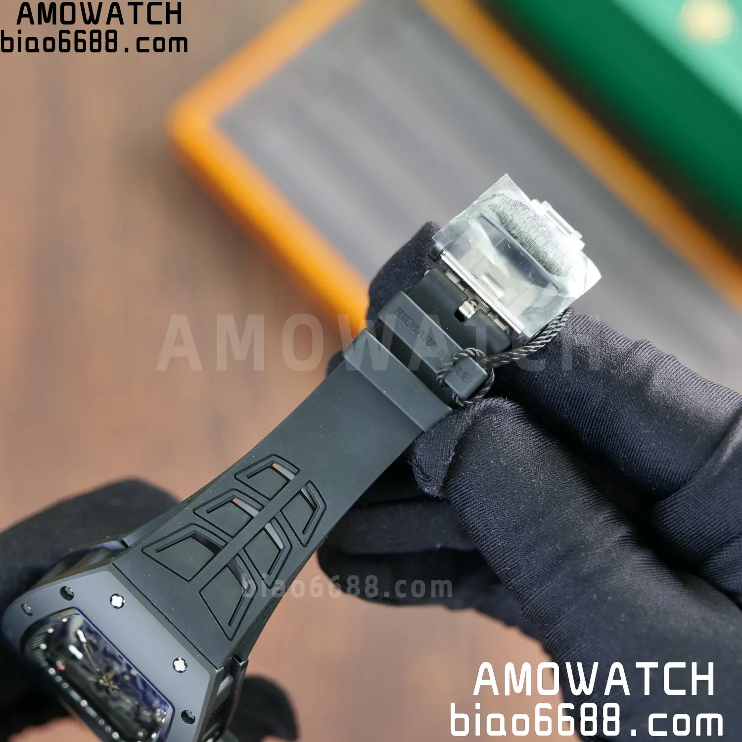 Richard Mille RM055 Black Ceramic ZF 1:1 Best Edition RMUL2 Super Clone V3 86 38682de6be6f841 阿默表行AmoWatch