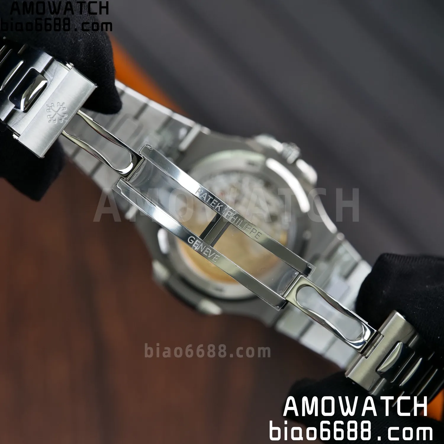 PP Nautilus 5711 DDF 1:1 Best Edition Green Dial on Diamond bezel SS Bracelet DD330 Super Clone 85 3aef0b1d462fddd AMO Watch