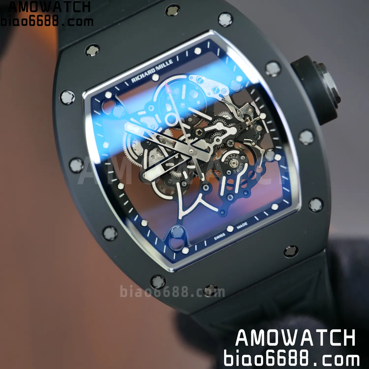 Richard Mille RM055 Black Ceramic ZF 1:1 Best Edition RMUL2 Super Clone V3 98 3b8f46b8af2c5bd 阿默表行AmoWatch