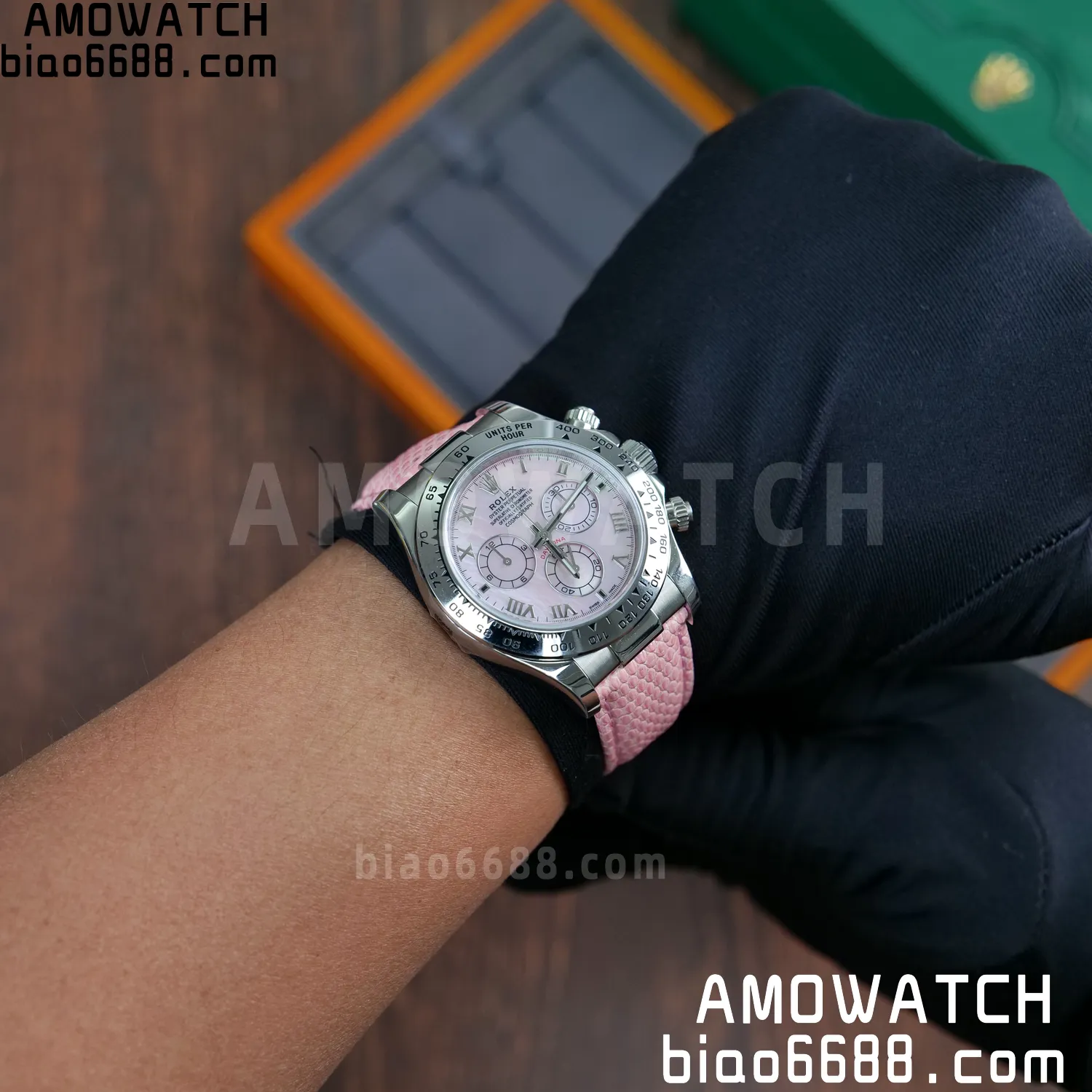 Rolex Daytona 116519 PPM Factory 1:1 Best Edition MOP Roman Dial on Red Leather Strap 4130 94 465a8a2be7febbd 阿默表行AmoWatch