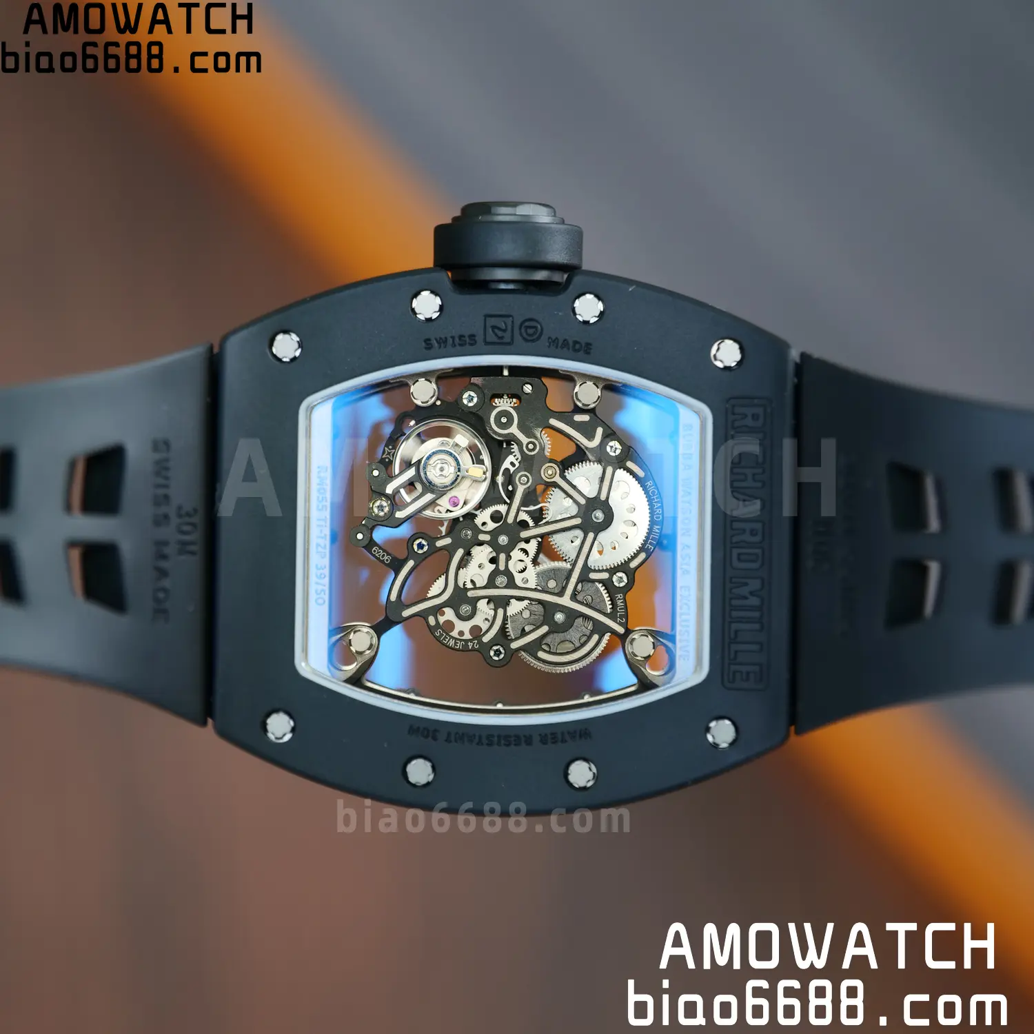 Richard Mille RM055 Black Ceramic ZF 1:1 Best Edition RMUL2 Super Clone V3 109 4f2ae78eb0edceb 阿默表行AmoWatch