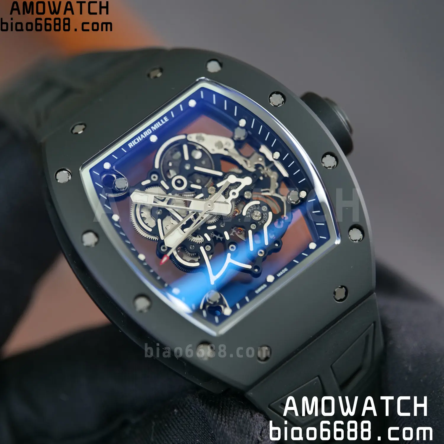 Richard Mille RM055 Black Ceramic ZF 1:1 Best Edition RMUL2 Super Clone V3 94 4fb7cf8b8fed9ae 阿默表行AmoWatch