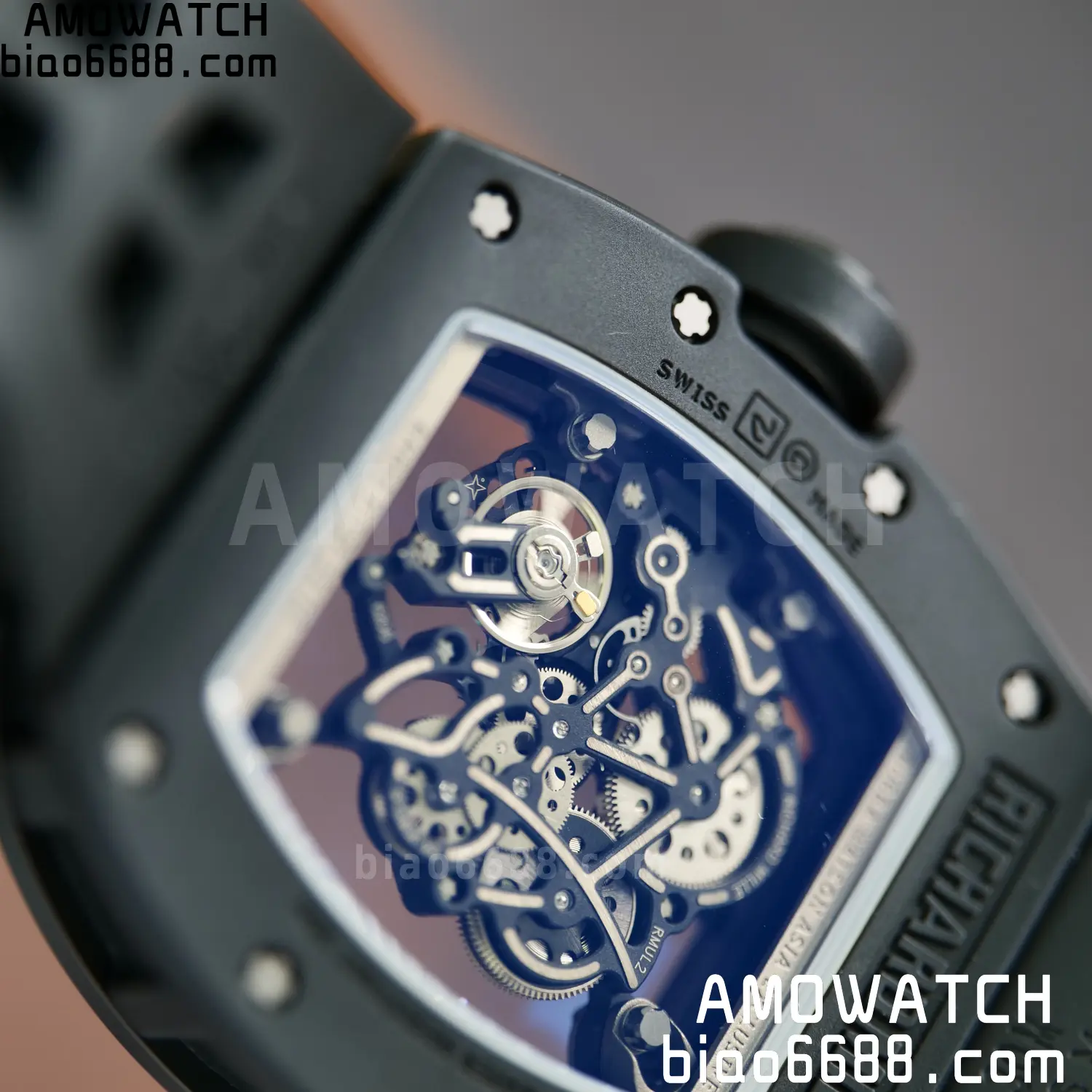 Richard Mille RM055 Black Ceramic ZF 1:1 Best Edition RMUL2 Super Clone V3 108 729037f4619a001 阿默表行AmoWatch
