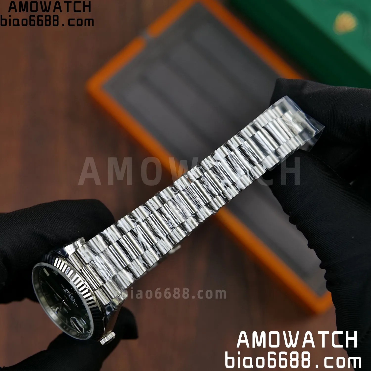 Rolex DayDate 40 228239 VSF 1:1 Best Edition Green Roman Dial on President Bracelet VS3255 V2 67 7417b1151d02468 阿默表行AmoWatch