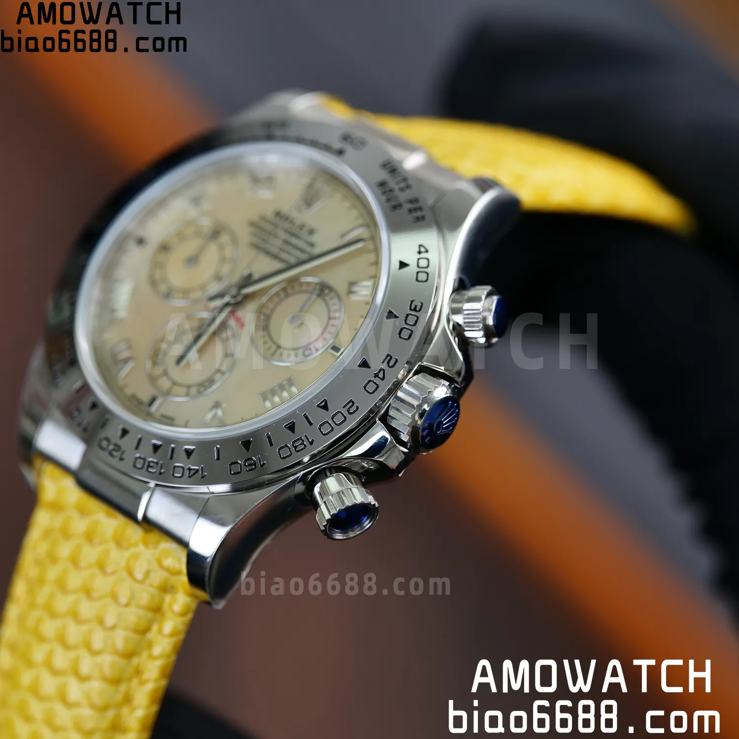 Rolex Daytona 116519 PPM Factory 1:1 Best Edition MOP Roman Dial on Leather Strap 4130 72 8699168b652e0c9 阿默表行AmoWatch
