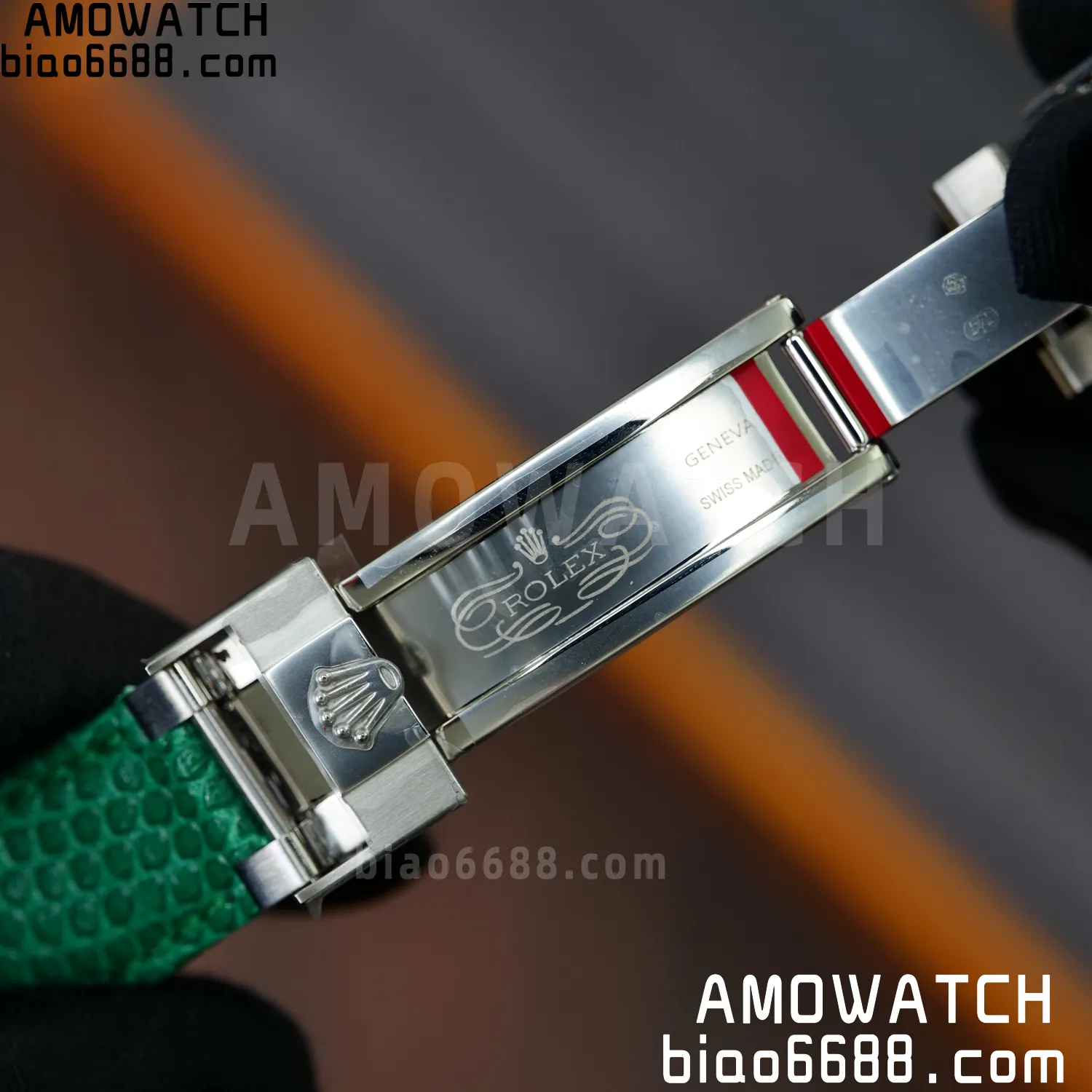 Rolex Daytona 116519 PPM Factory 1:1 Best Edition Green Roman Dial on Leather Strap 4130 92 8773a287fac0a28 阿默表行AmoWatch