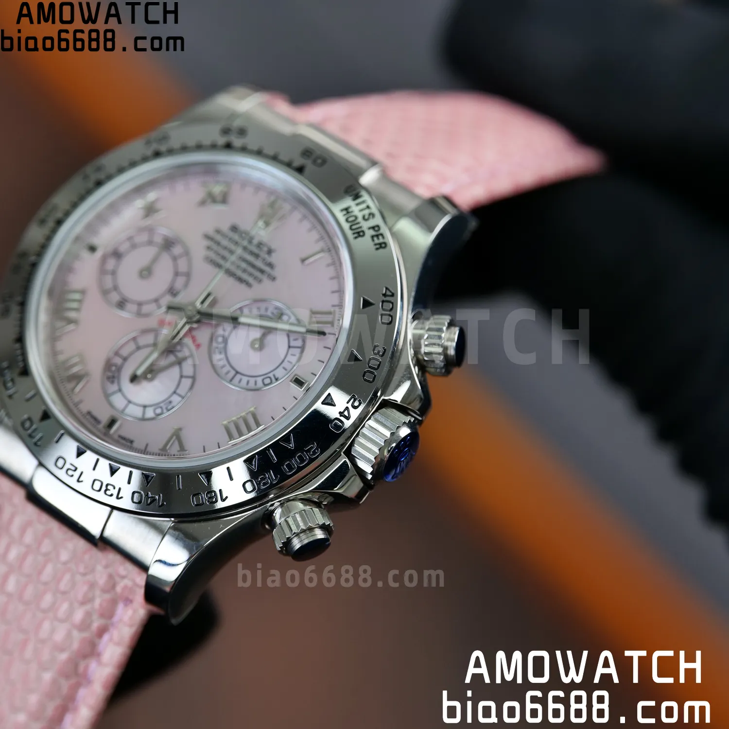 Rolex Daytona 116519 PPM Factory 1:1 Best Edition MOP Roman Dial on Red Leather Strap 4130 78 94ed3f3d69021c9 阿默表行AmoWatch