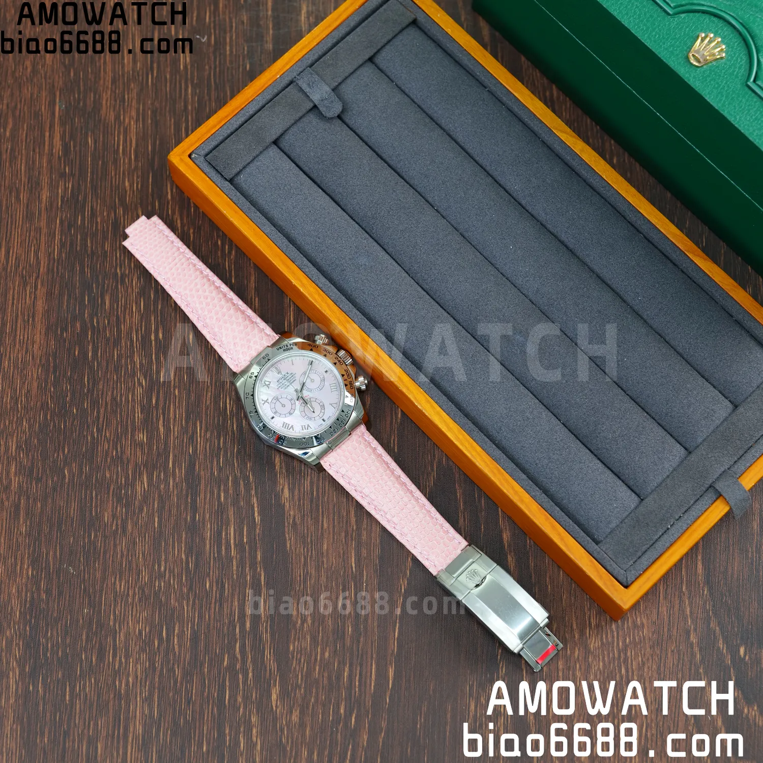 Rolex Daytona 116519 PPM Factory 1:1 Best Edition MOP Roman Dial on Red Leather Strap 4130 67 98a639d7f5a53ed 阿默表行AmoWatch