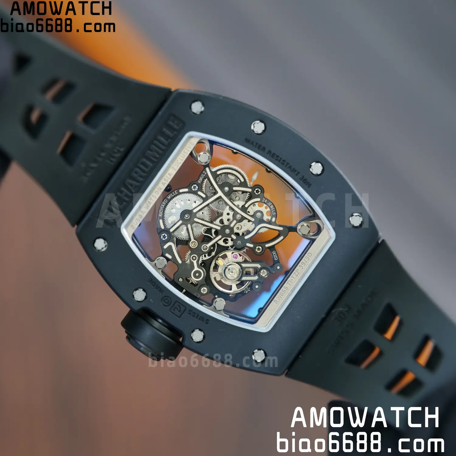 Richard Mille RM055 Black Ceramic ZF 1:1 Best Edition RMUL2 Super Clone V3 106 9ac0842d4f7b640 阿默表行AmoWatch