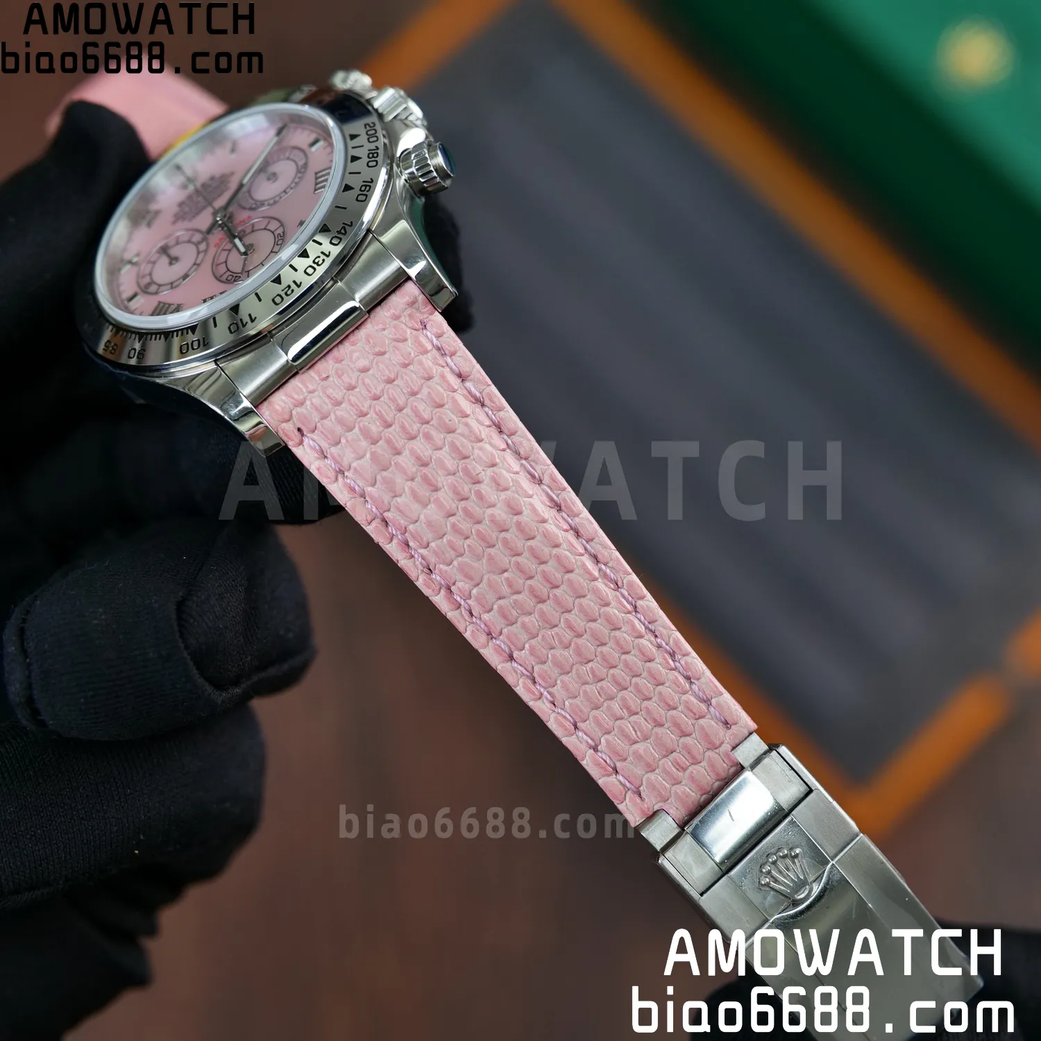 Rolex Daytona 116519 PPM Factory 1:1 Best Edition MOP Roman Dial on Red Leather Strap 4130 72 a25ee3629912b39 阿默表行AmoWatch