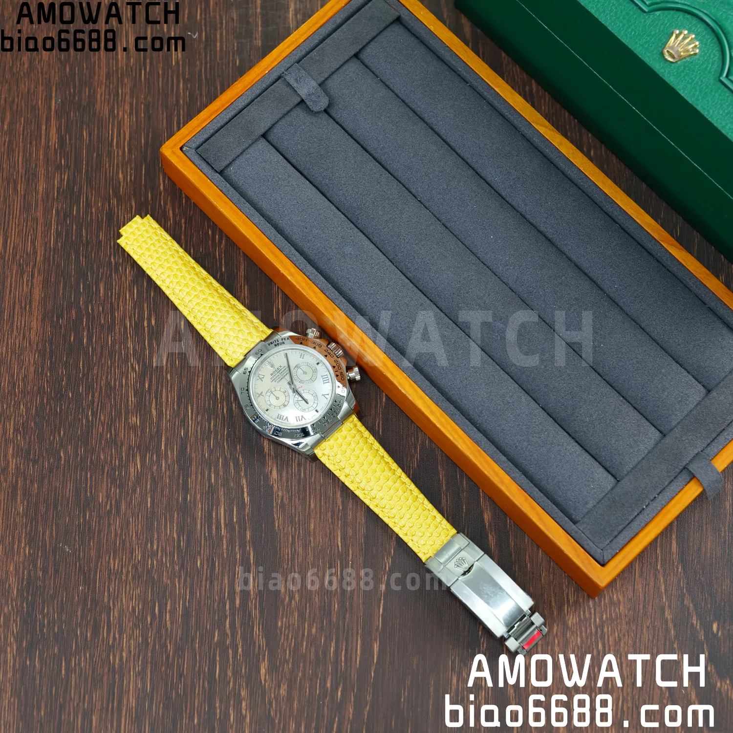 Rolex Daytona 116519 PPM Factory 1:1 Best Edition MOP Roman Dial on Leather Strap 4130 61 aaf06fb1749e182 阿默表行AmoWatch