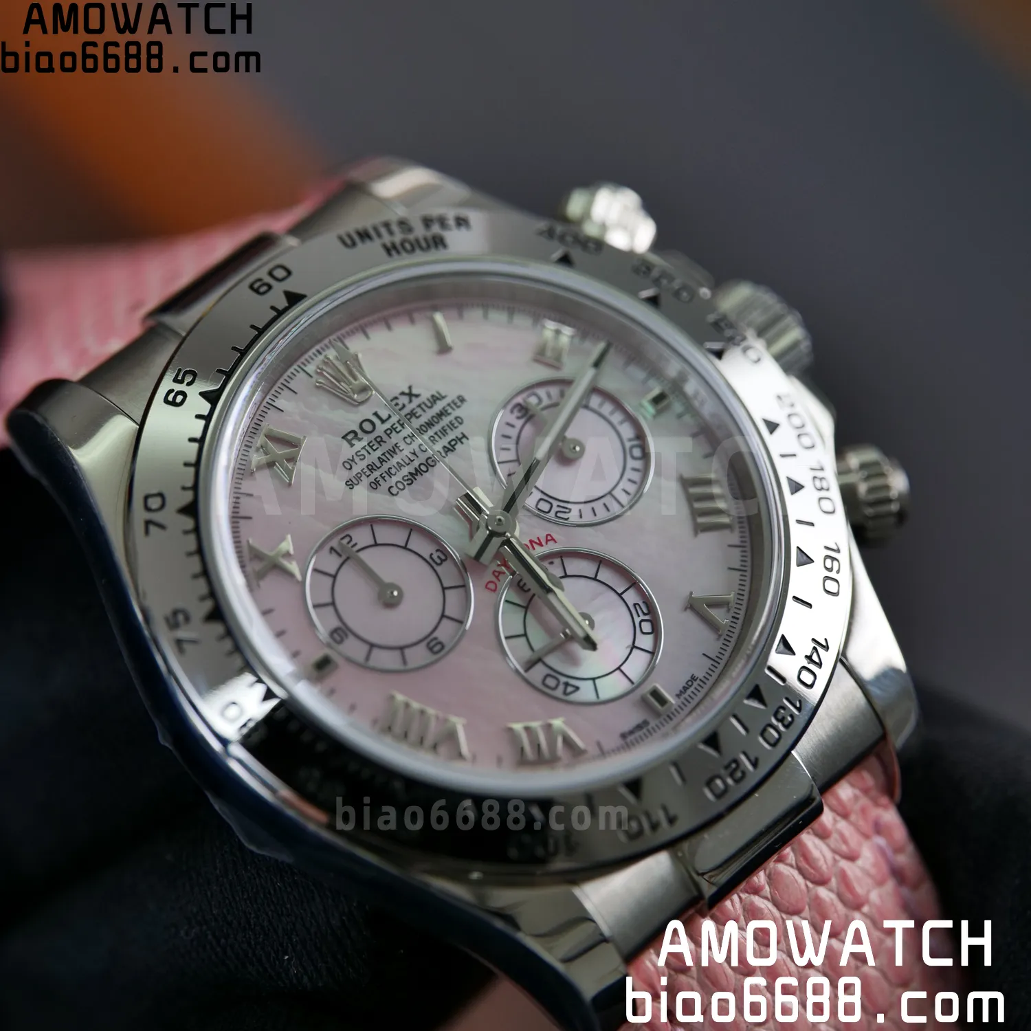 Rolex Daytona 116519 PPM Factory 1:1 Best Edition MOP Roman Dial on Red Leather Strap 4130 86 d1b113dd19bfafb 阿默表行AmoWatch