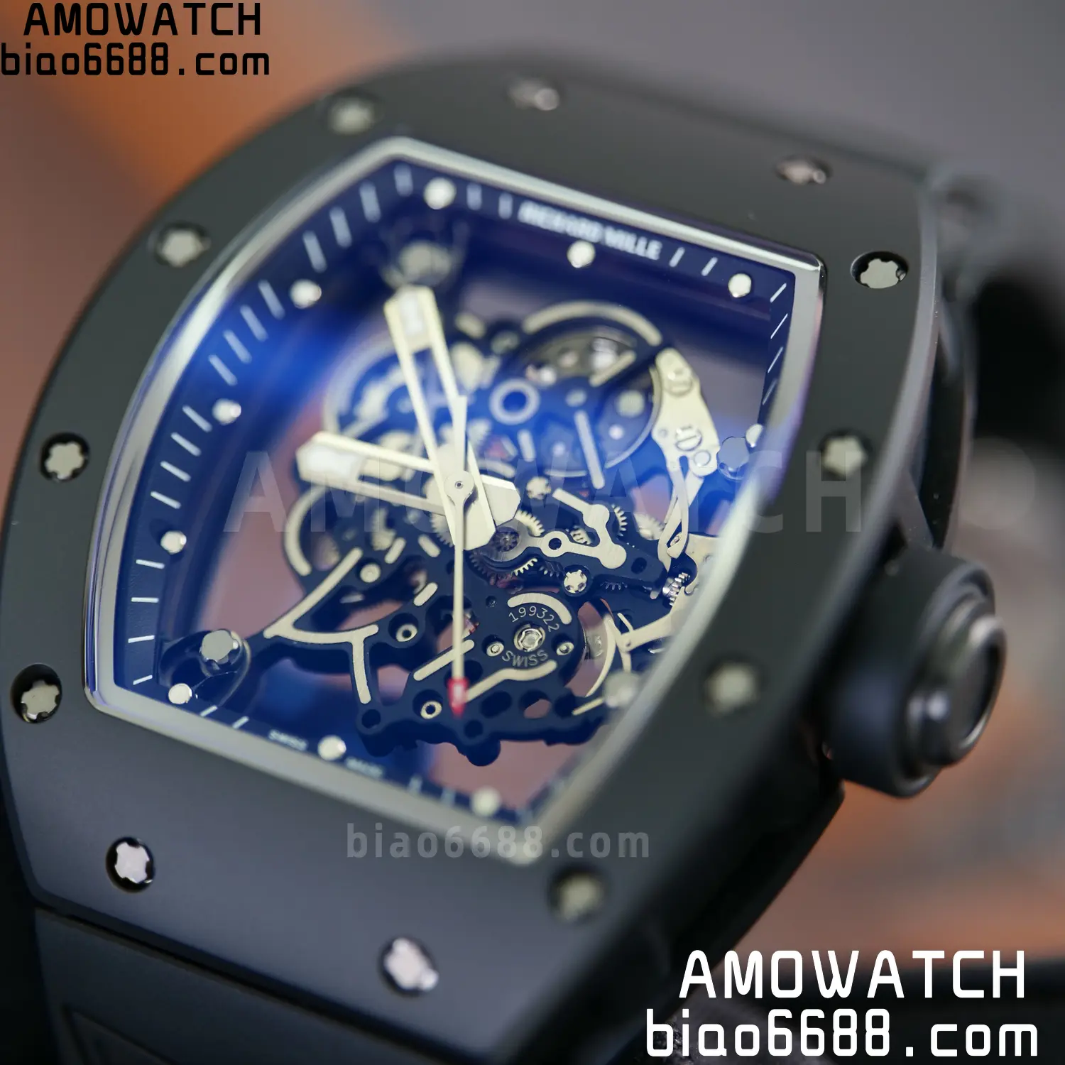 Richard Mille RM055 Black Ceramic ZF 1:1 Best Edition RMUL2 Super Clone V3 103 d81c0d6b1b706f2 阿默表行AmoWatch