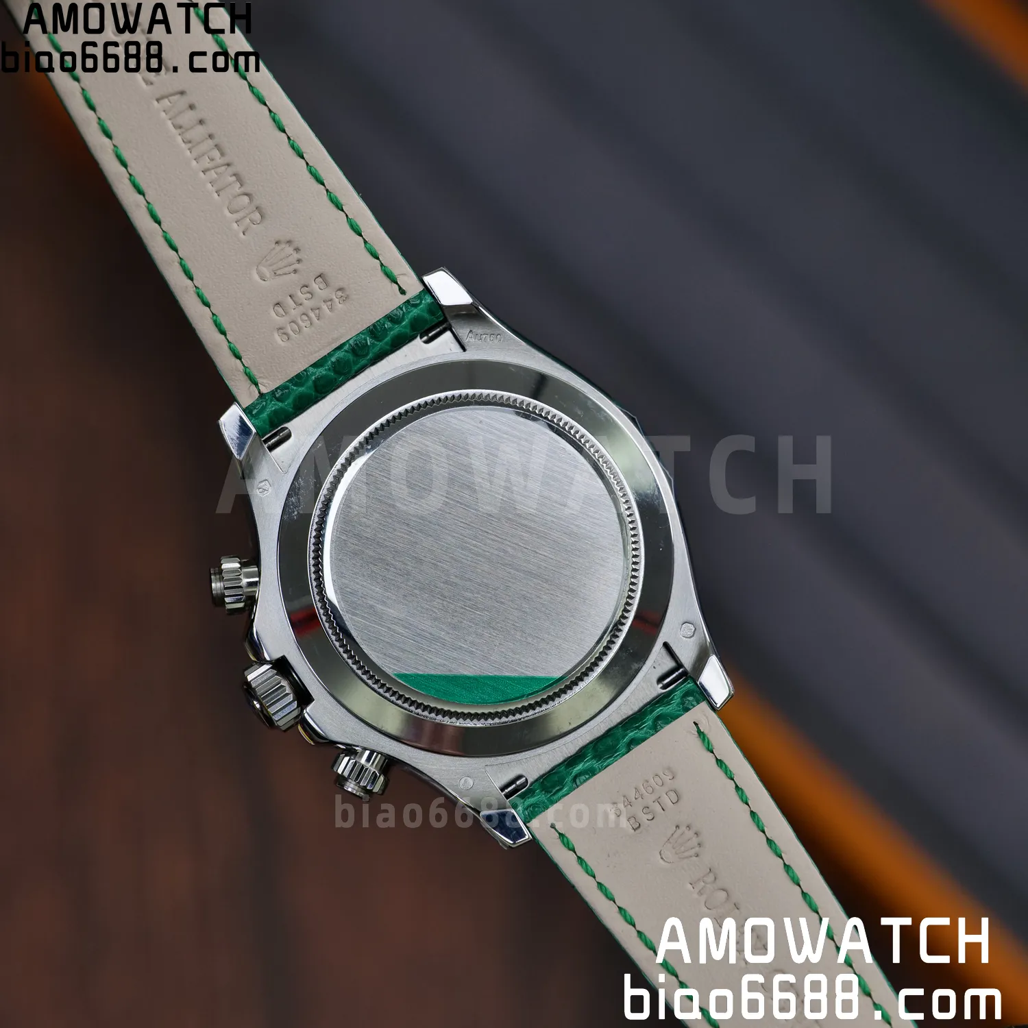 Rolex Daytona 116519 PPM Factory 1:1 Best Edition Green Roman Dial on Leather Strap 4130 87 dc2601a20a86389 阿默表行AmoWatch