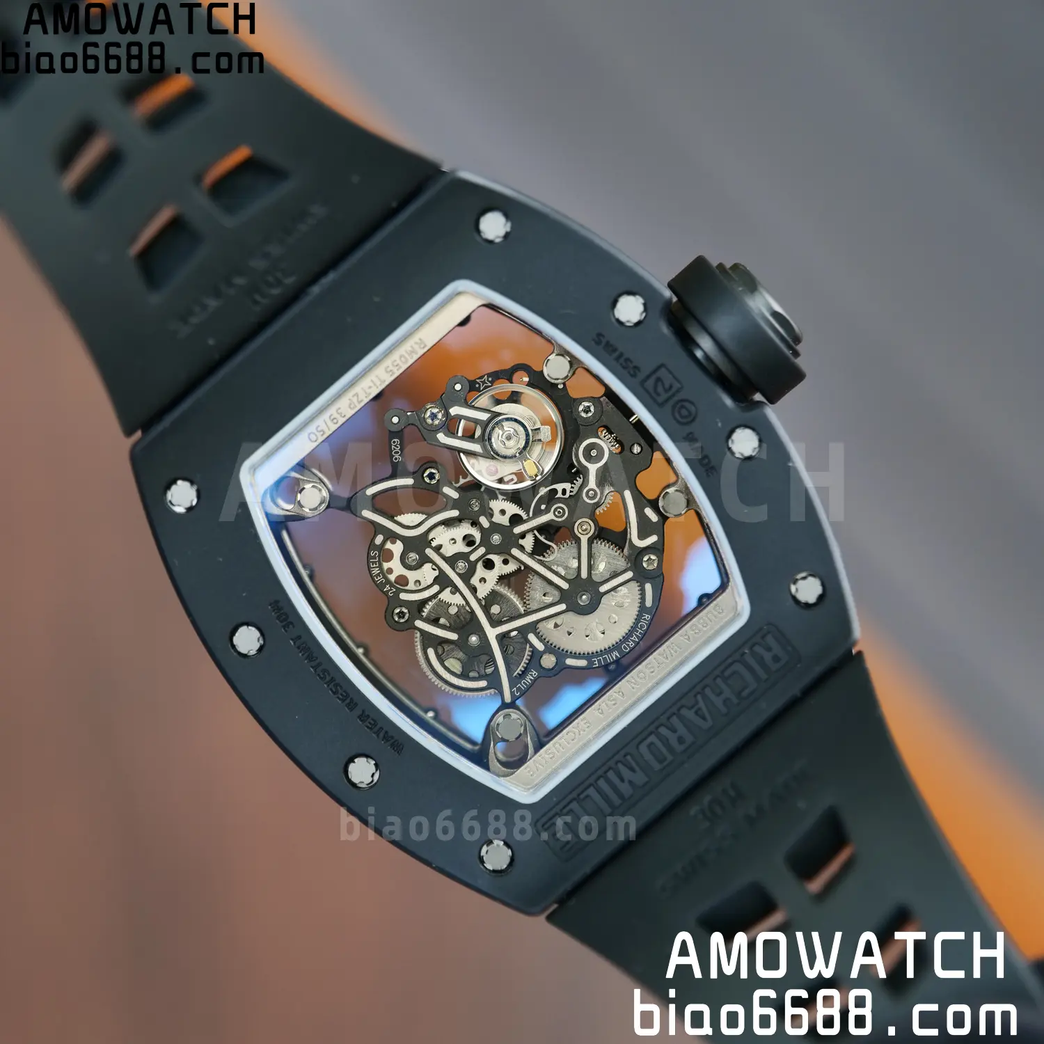 Richard Mille RM055 Black Ceramic ZF 1:1 Best Edition RMUL2 Super Clone V3 107 e43c4803531a615 阿默表行AmoWatch