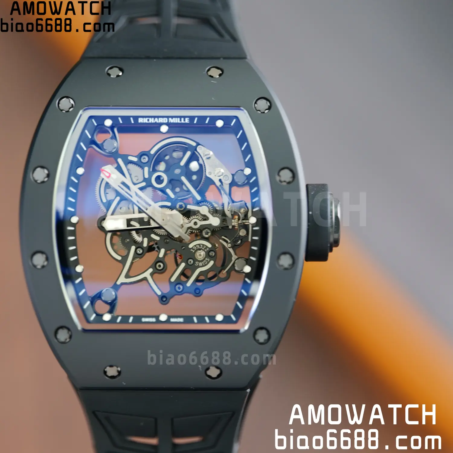 Richard Mille RM055 Black Ceramic ZF 1:1 Best Edition RMUL2 Super Clone V3 89 e47795cc858977c 阿默表行AmoWatch