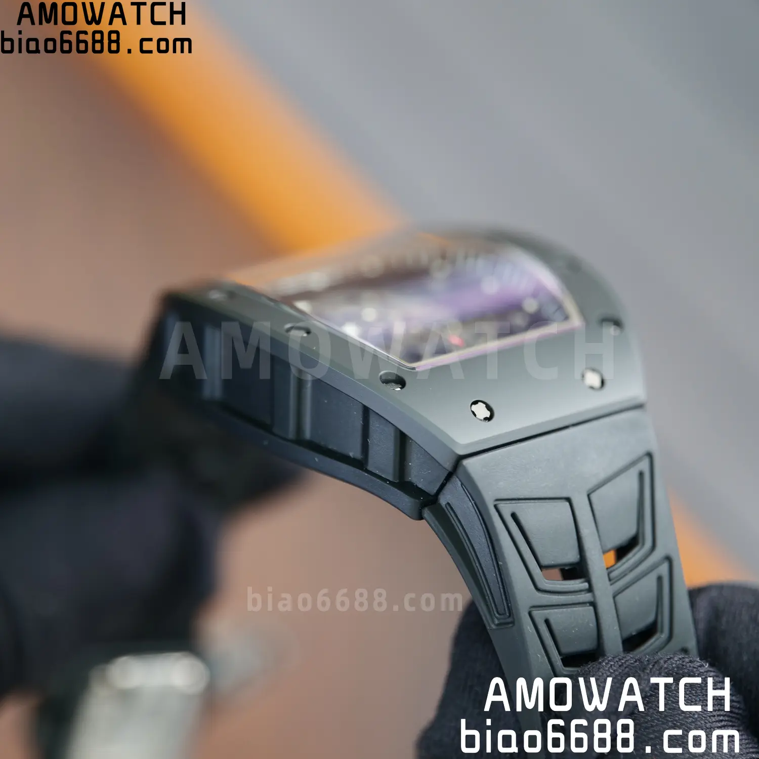 Richard Mille RM055 Black Ceramic ZF 1:1 Best Edition RMUL2 Super Clone V3 91 e8831a5a7307e06 阿默表行AmoWatch