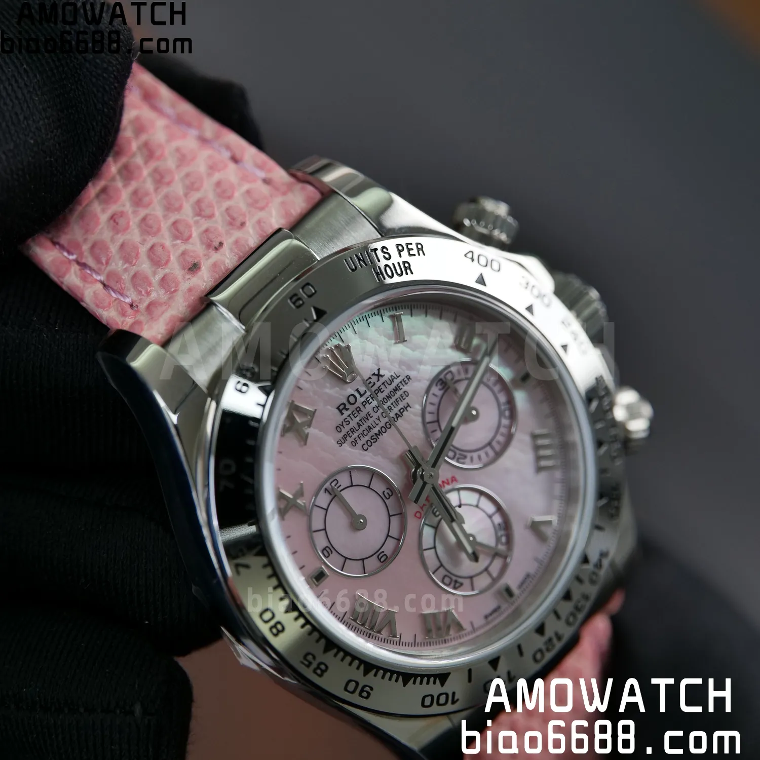 Rolex Daytona 116519 PPM Factory 1:1 Best Edition MOP Roman Dial on Red Leather Strap 4130 81 ee6b9bc39dec51e 阿默表行AmoWatch