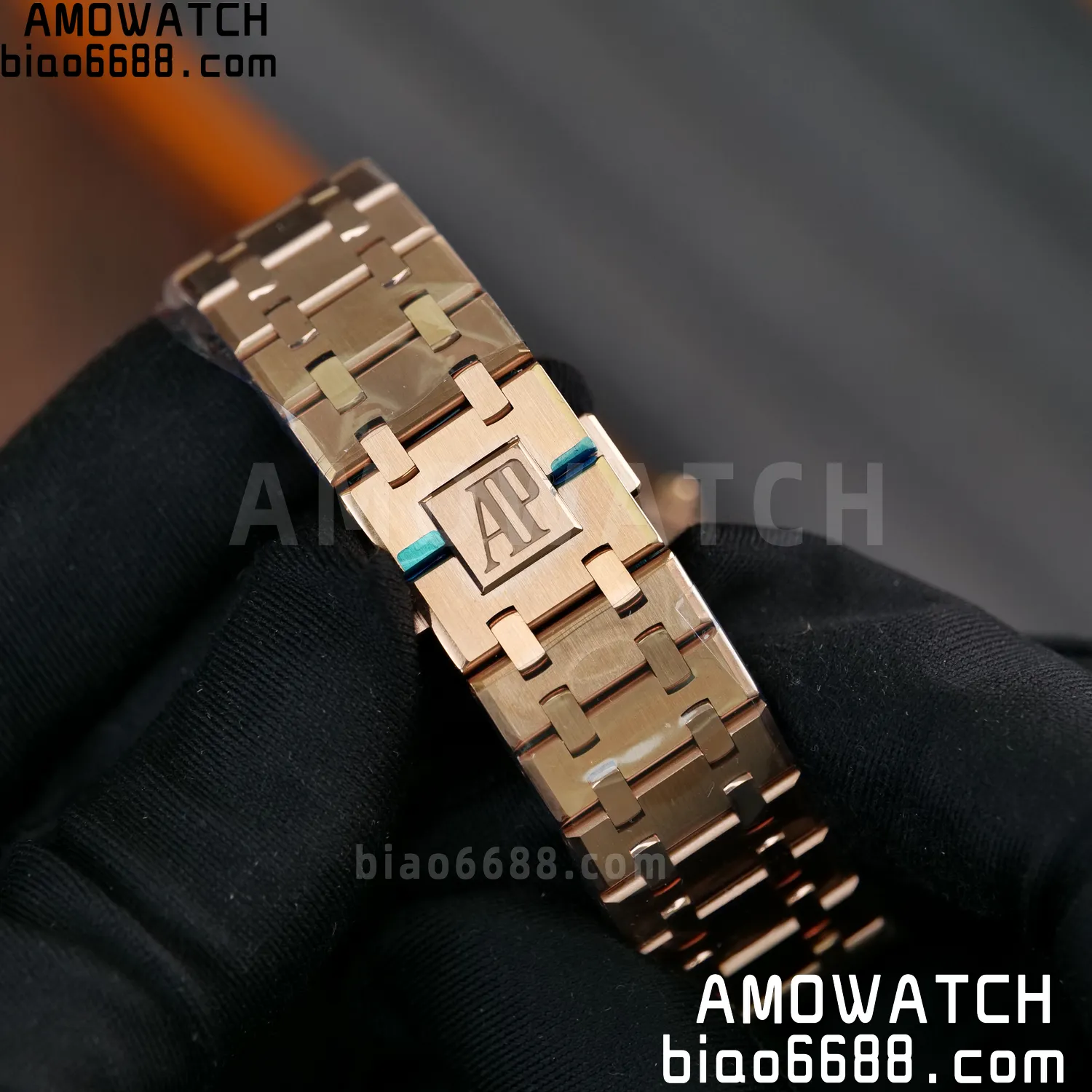 AP Royal Oak Chrono 26240 RG DDF 1:1 Best Edition Blue/RG Dial on RG Bracelet DD4401 Super Clone Weight (SW Dial) 93 1078a4358328c0b AMO Watch