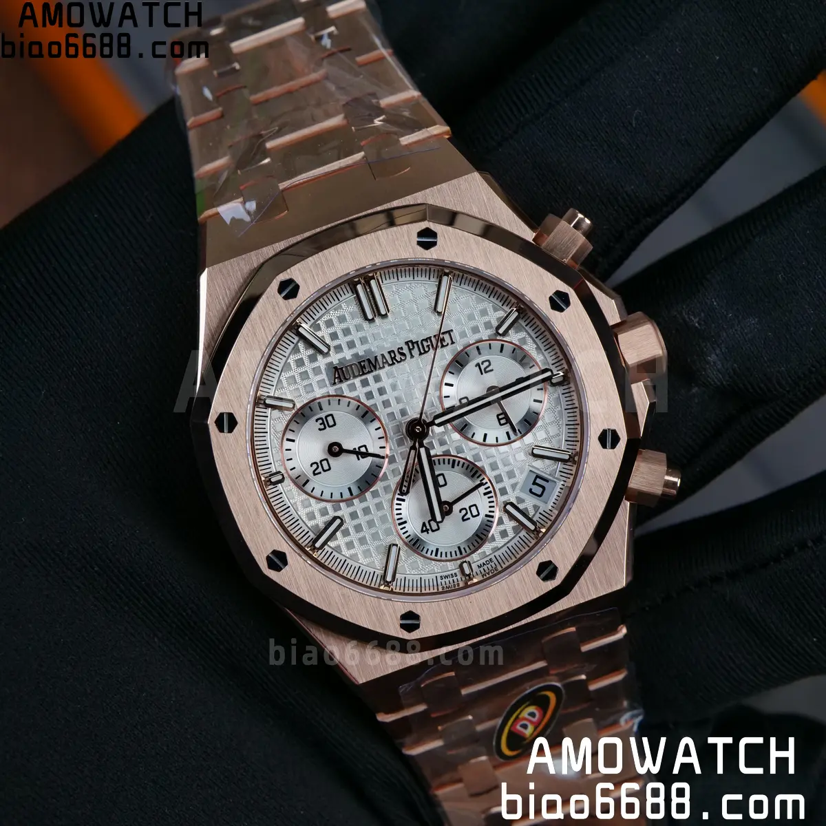 AP Royal Oak Chrono 26240 RG DDF 1:1 Best Edition White Dial on RG Bracelet DD4401 Super Clone Weight (SW Dial) 95 3db31d1d014e99d AMO Watch