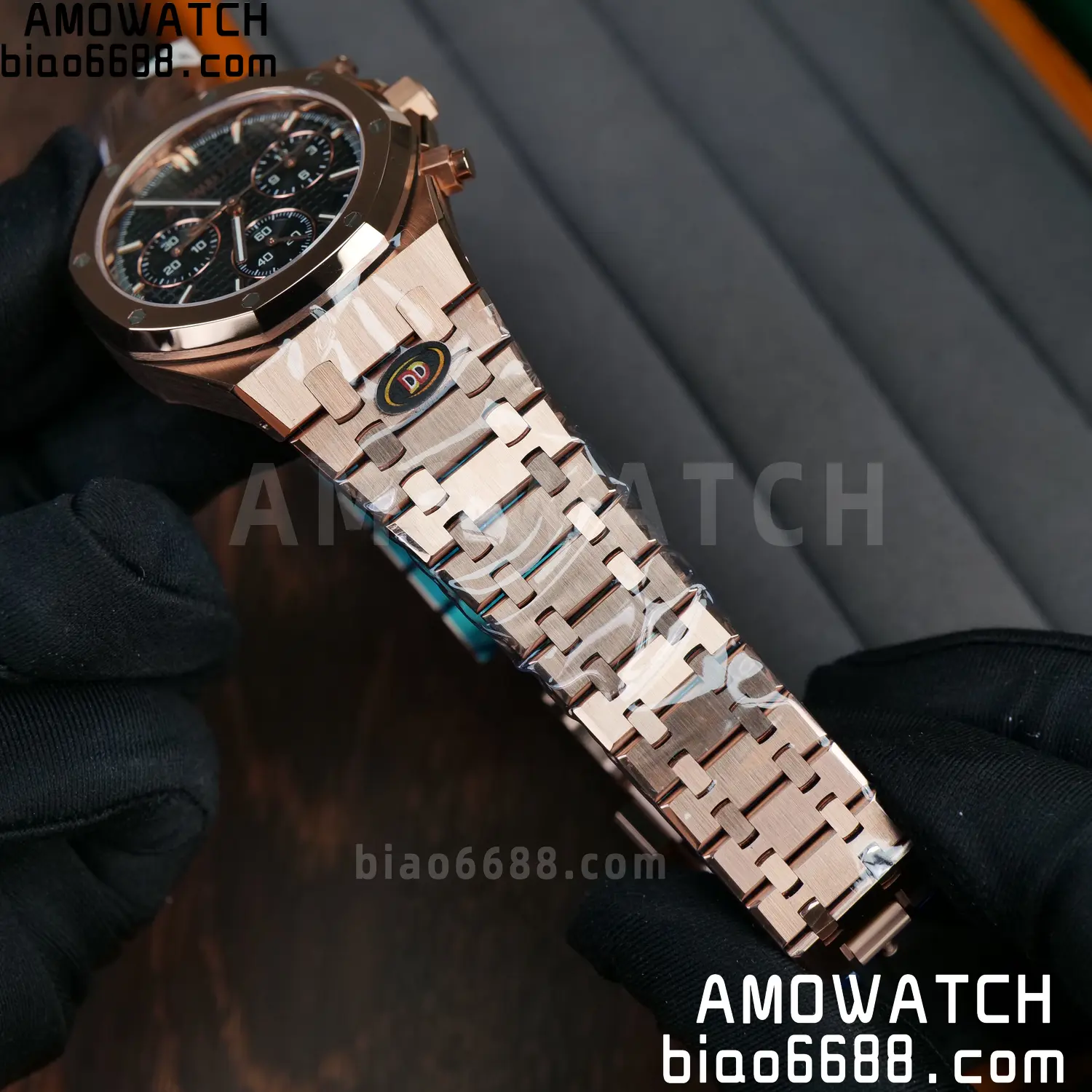 AP Royal Oak Chrono 26240 RG DDF 1:1 Best Edition Black Dial on RG Bracelet DD4401 Super Clone Weight (SW Dial) 68 419e60ca8f44a42 AMO Watch