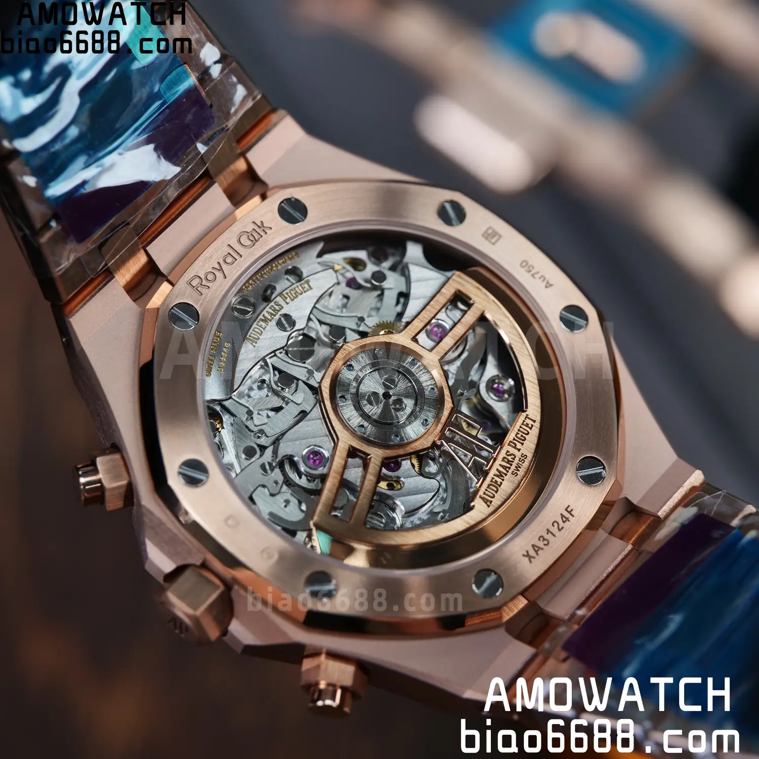 AP Royal Oak Chrono 26240 RG DDF 1:1 Best Edition Black Dial on RG Bracelet DD4401 Super Clone Weight (SW Dial) 84 6aba2af2e31f450 AMO Watch