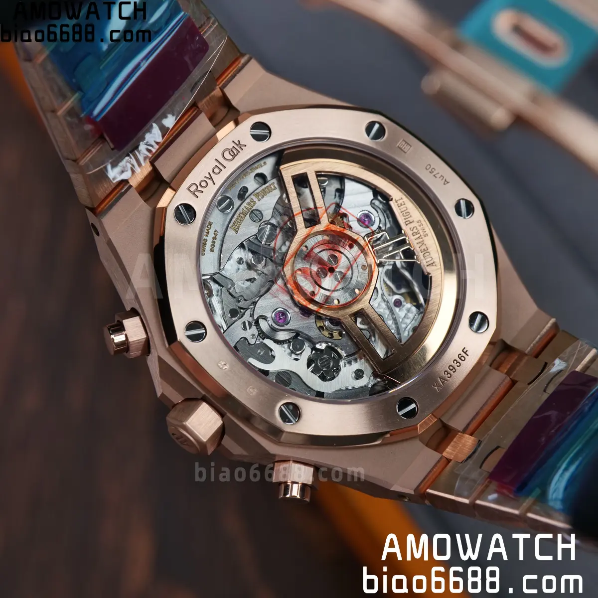 AP Royal Oak Chrono 26240 RG DDF 1:1 Best Edition White Dial on RG Bracelet DD4401 Super Clone Weight (SW Dial) 88 71f2e0eca470f31 AMO Watch