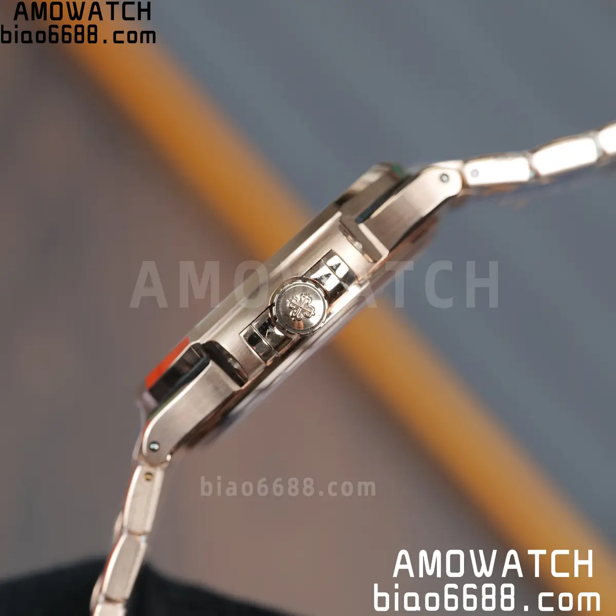 PP Nautilus 7118 RG Ladies DDF 1:1 Best Edition Silver Dial on RG Bracelet DD324 Super Clone 92 790b152c6b8daa3 AMO Watch