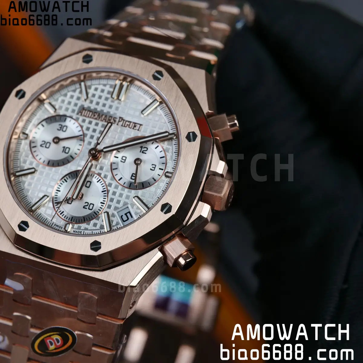 AP Royal Oak Chrono 26240 RG DDF 1:1 Best Edition White Dial on RG Bracelet DD4401 Super Clone Weight (SW Dial) 76 82b9ccfae9ac591 AMO Watch