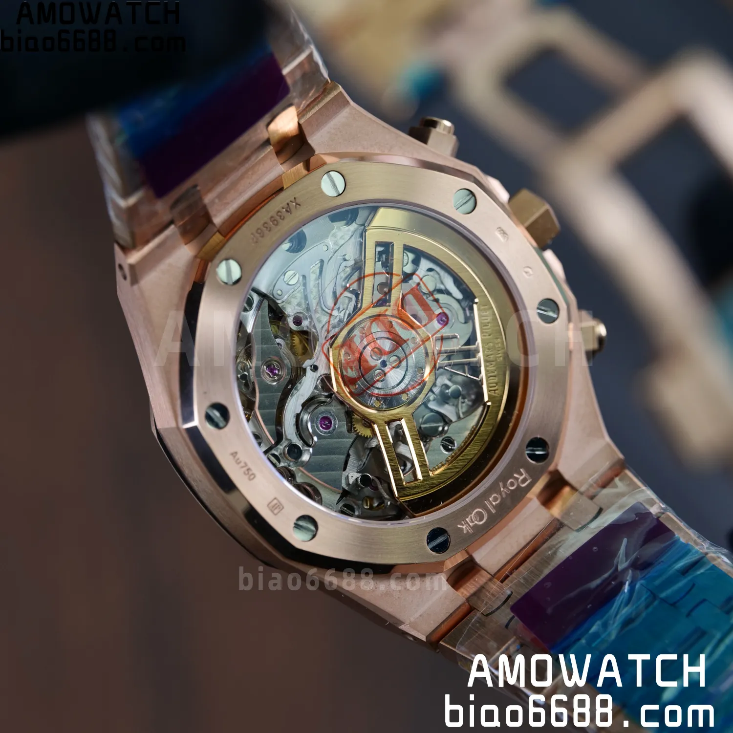 AP Royal Oak Chrono 26240 RG DDF 1:1 Best Edition Blue/RG Dial on RG Bracelet DD4401 Super Clone Weight (SW Dial) 88 8601738d27d3686 AMO Watch