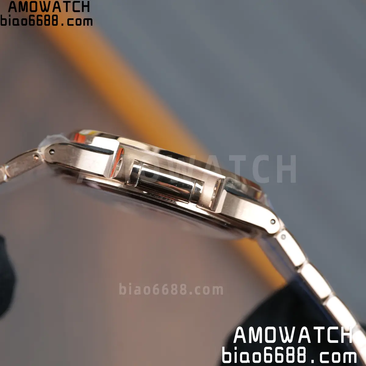 PP Nautilus 7118 RG Ladies DDF 1:1 Best Edition Silver Dial on RG Bracelet DD324 Super Clone 90 86f0130d6eb1f57 AMO Watch