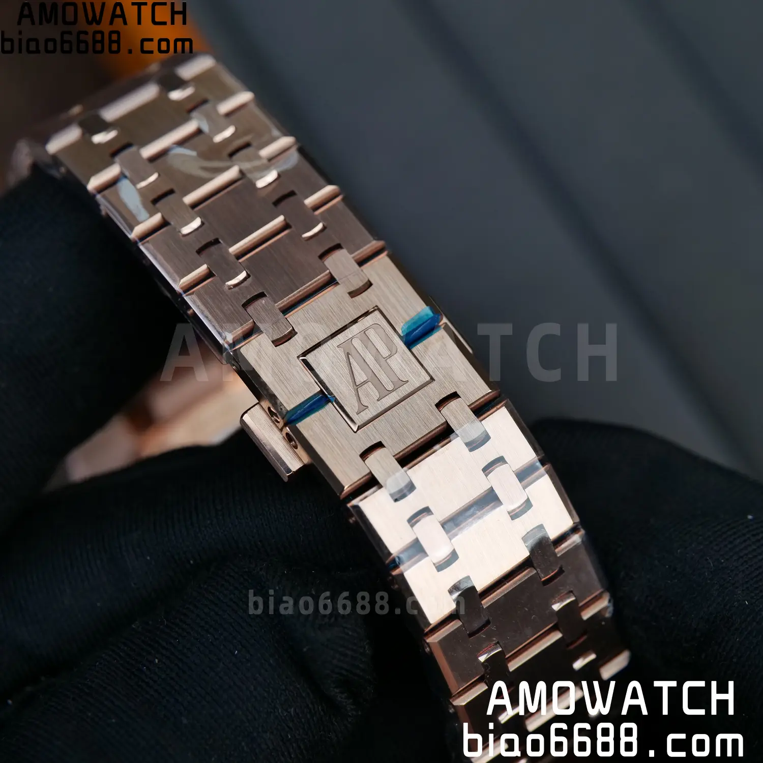 AP Royal Oak Chrono 26240 RG DDF 1:1 Best Edition Black Dial on RG Bracelet DD4401 Super Clone Weight (SW Dial) 89 88e1809899e48fa AMO Watch